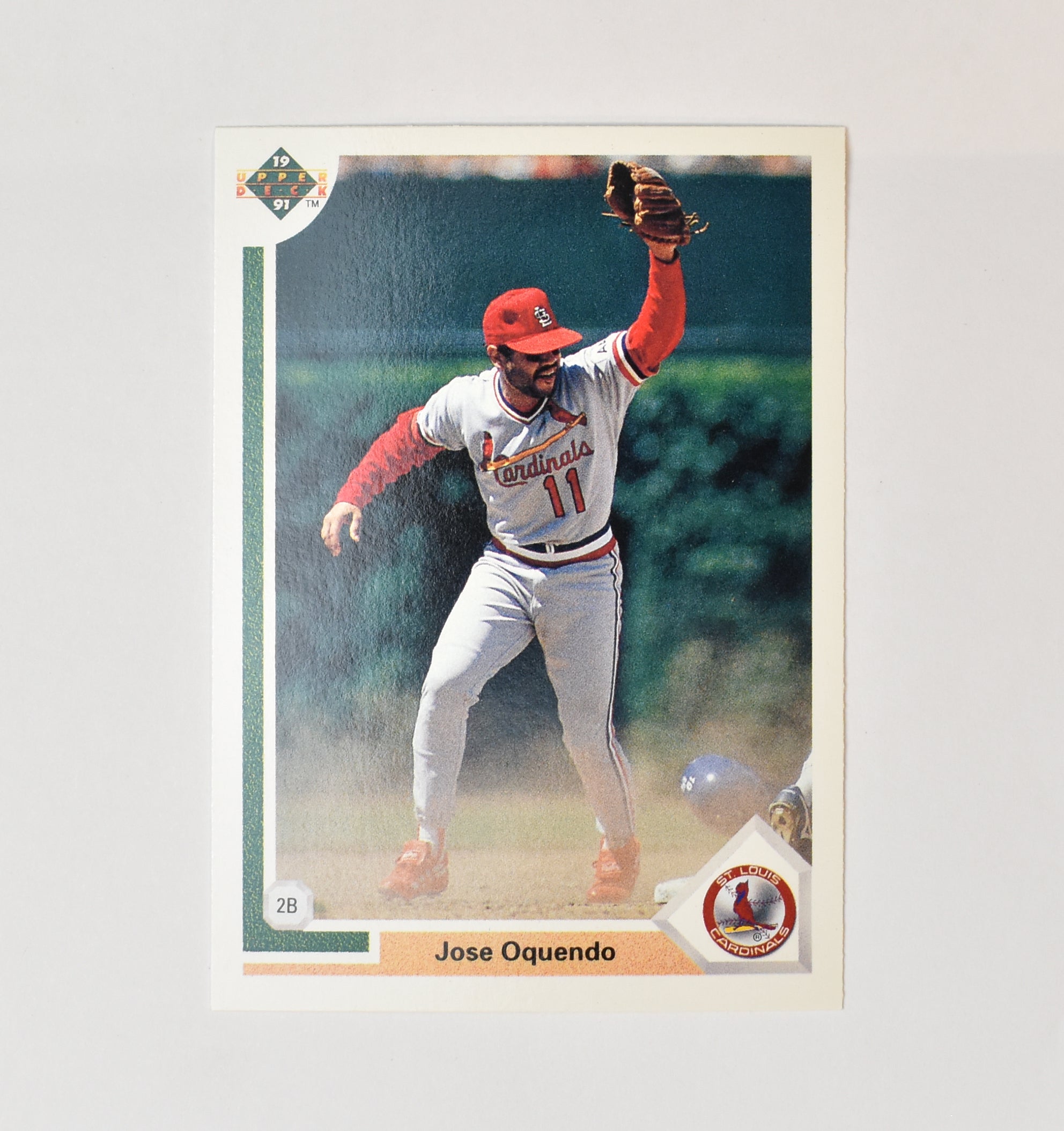 Jose Oquendo 193 Upper Deck Baseball Card 1991 St Louis Cardinals