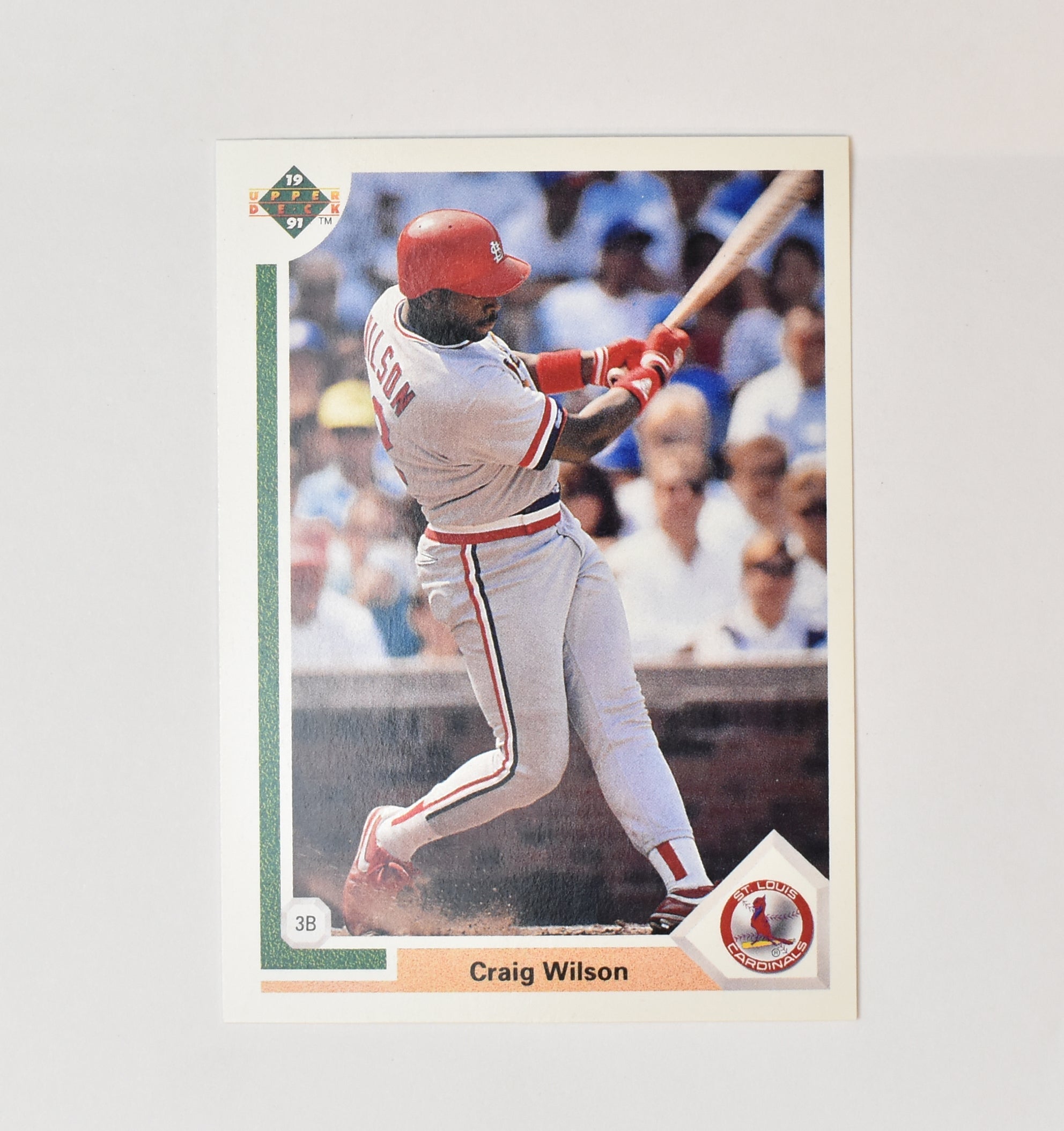 Craig Wilson 390 Upper Deck Baseball Card 1991 St Louis Cardinals
