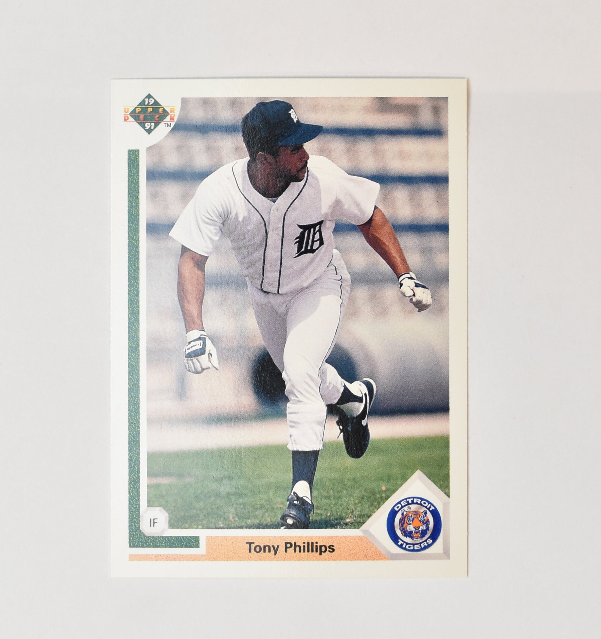 Tony Phillips 131 Upper Deck Baseball Card 1991 Detroit Tigers