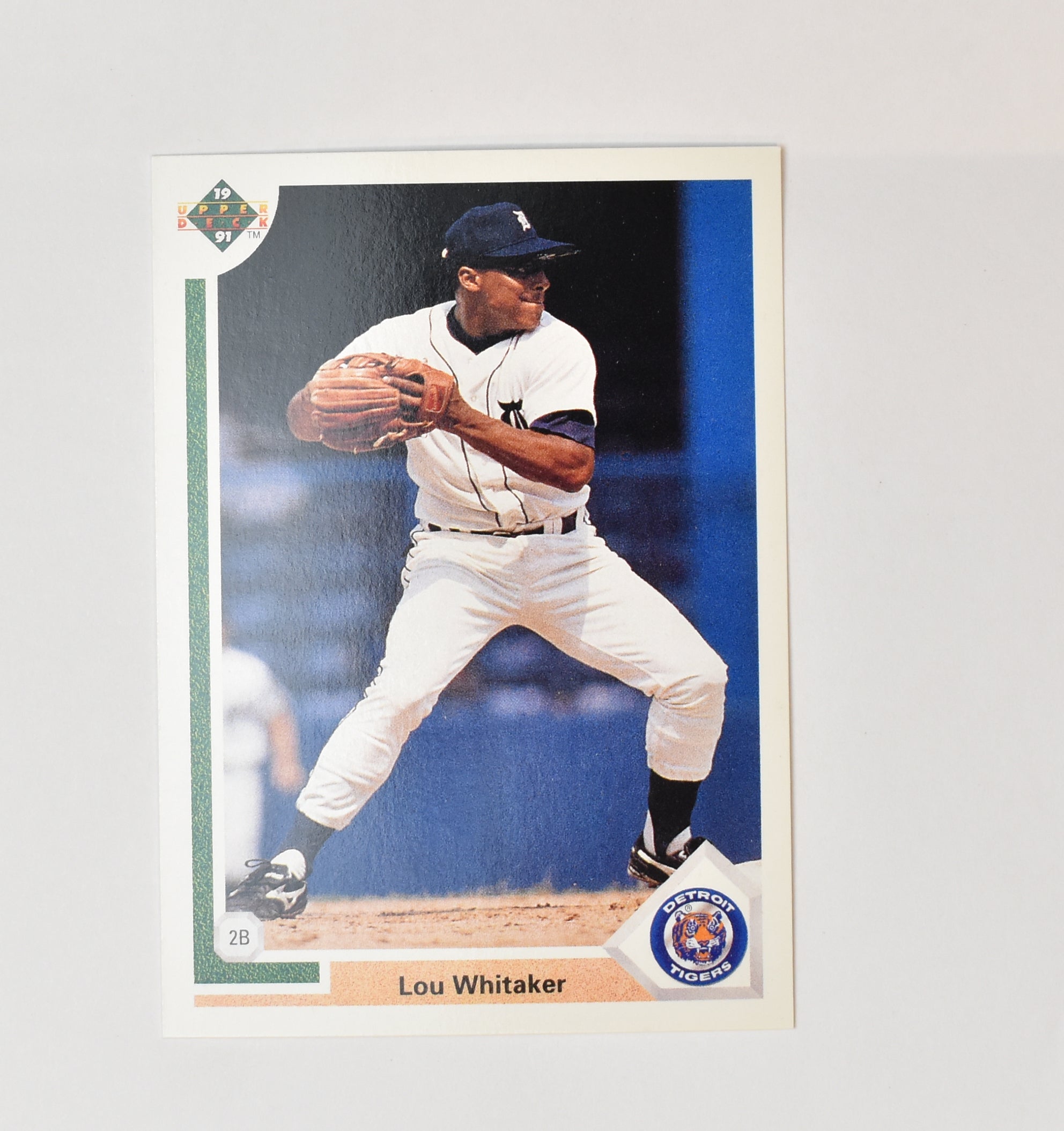 Lou Whitaker 367 Upper Deck Baseball Card 91 Detroit Tigers