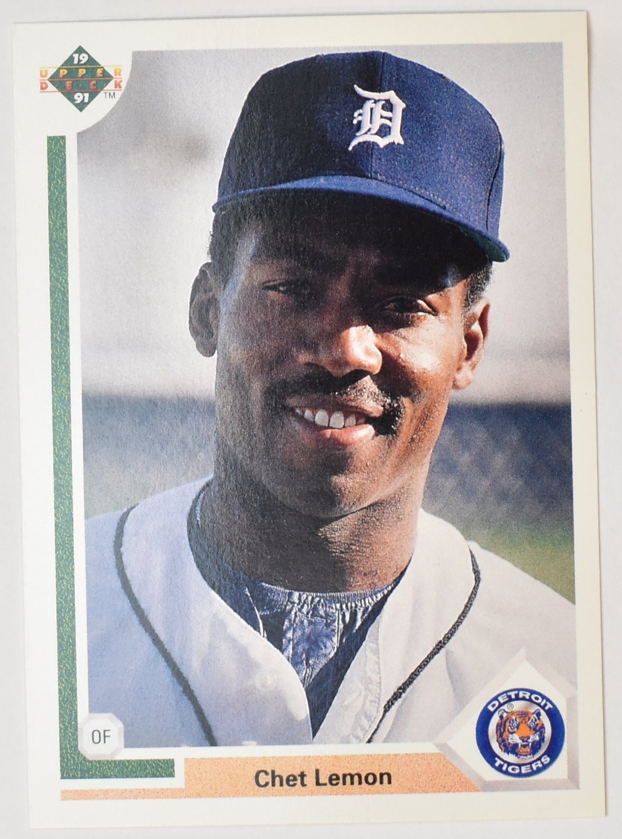Chet Lemon 389 Upper Deck Baseball Card 1991 Detroit Tigers