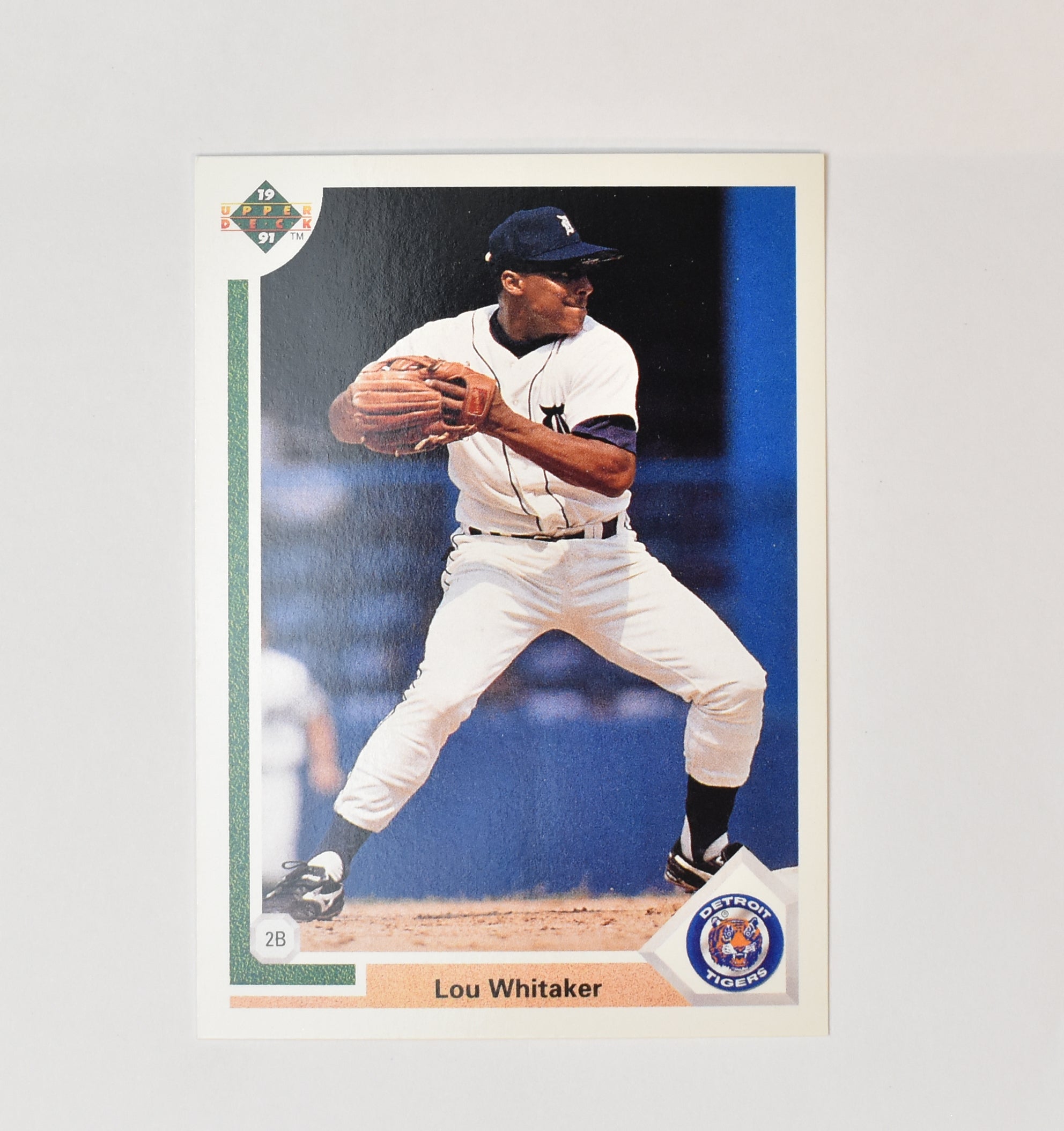 Lou Whitaker 367 Upper Deck Baseball Card 1991 Detroit Tigers