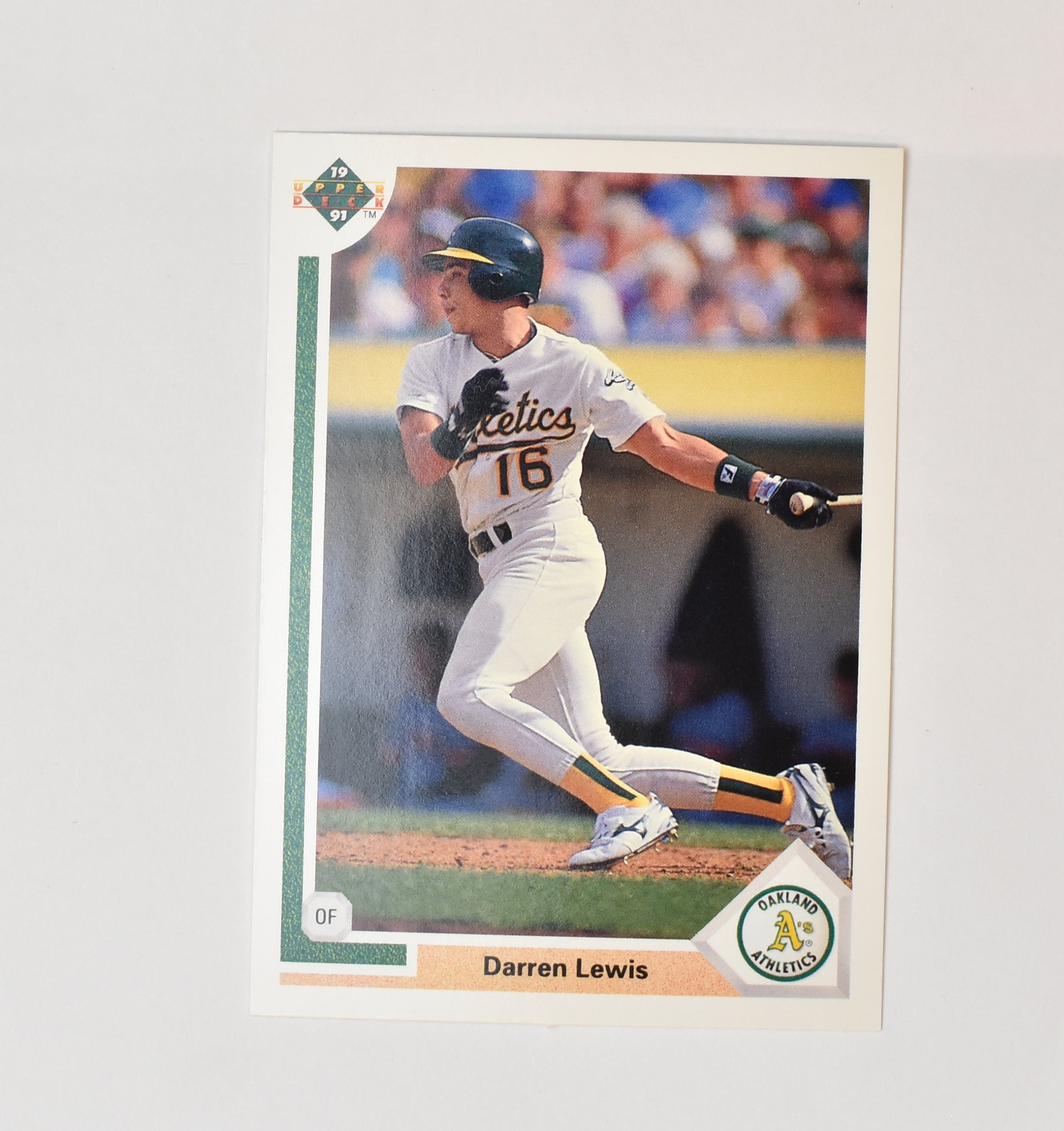 Darren Lewis 564 Upper Deck 1991 Baseball Card Oakland