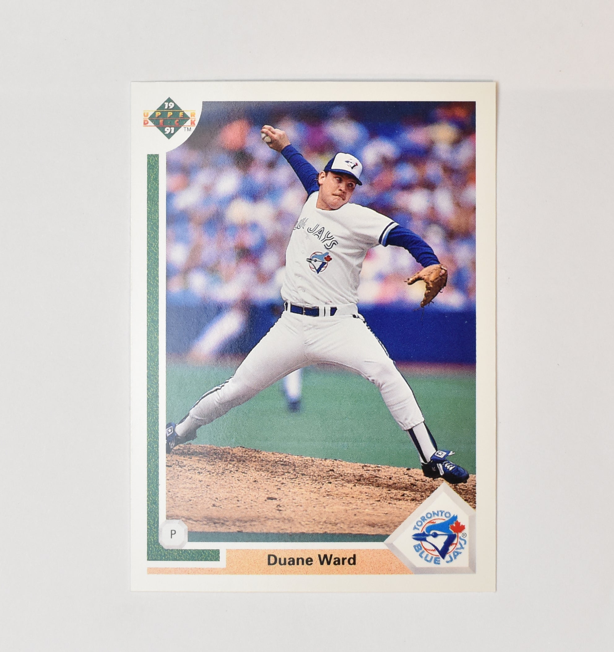 Duane Ward 581 Upper Deck 1991 Baseball Card Toronto Blue Jays