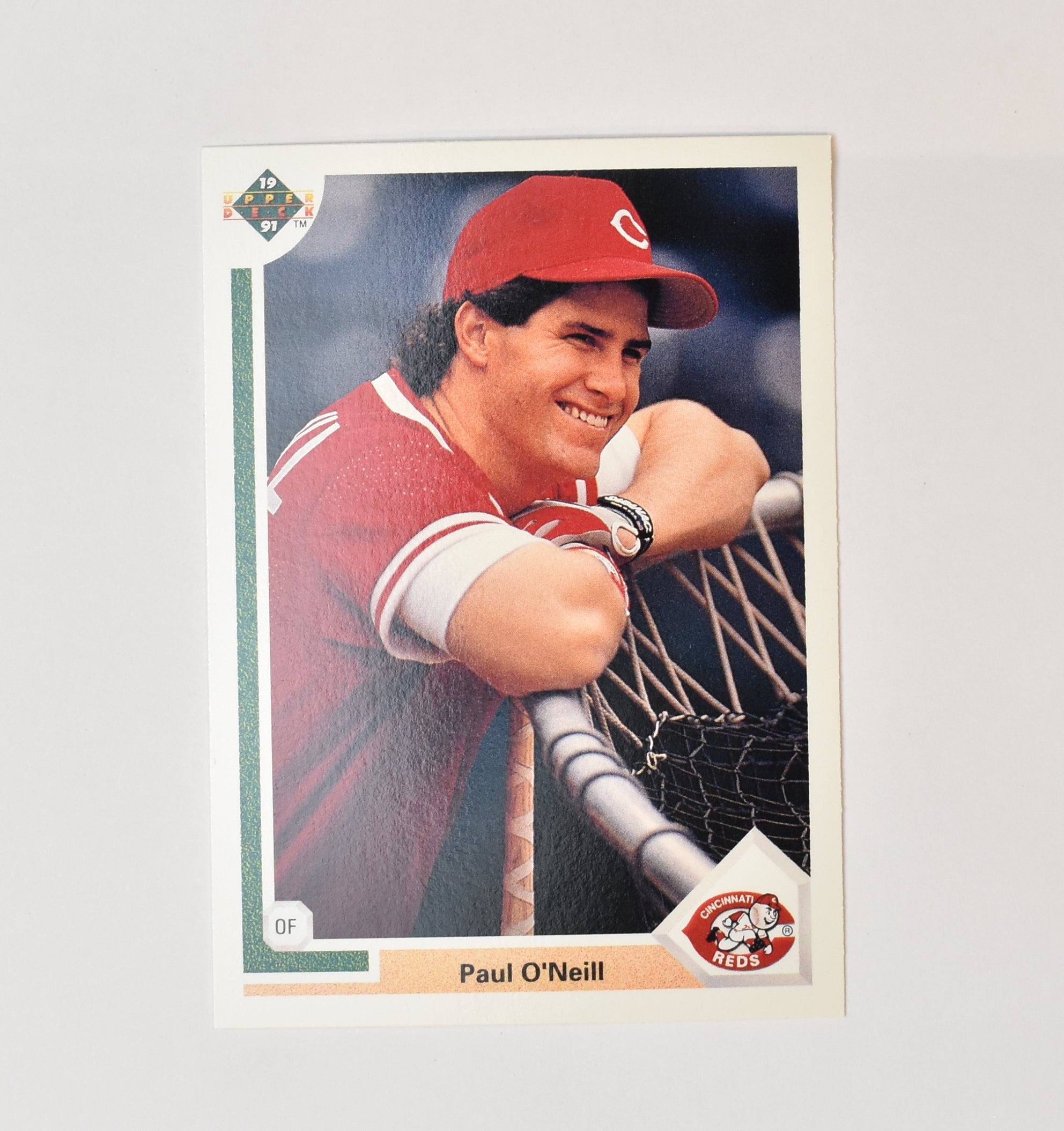 Paul Oneill 133 Upper Deck 91 Baseball Card Cincinnati Reds