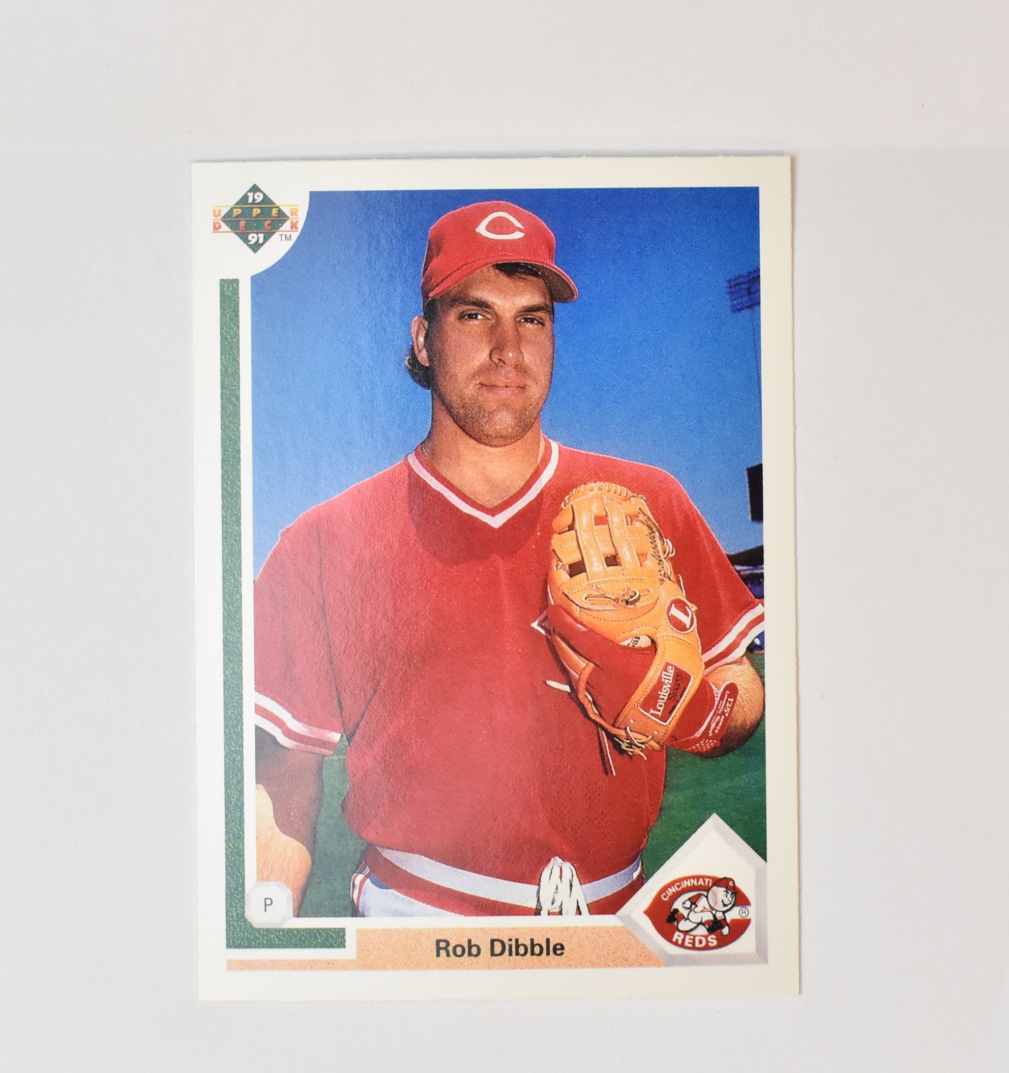 Rob Dibble 635 Upper Deck 1991 Baseball Card Cincinnati Reds