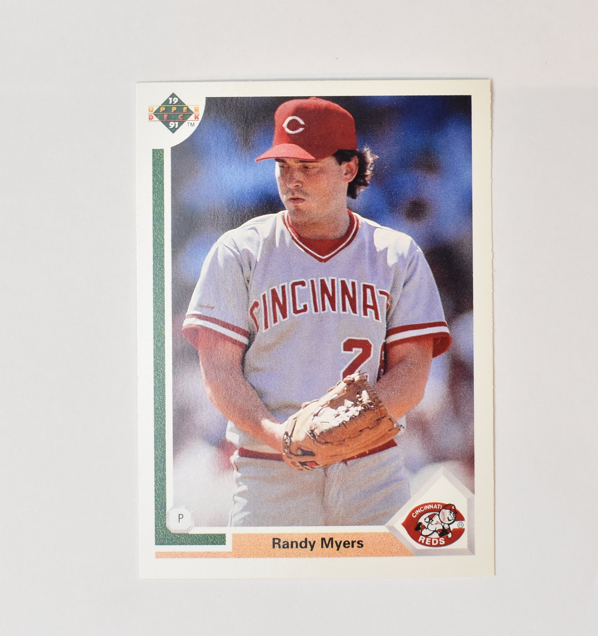 Randy Myers 371 Upper Deck 1991 Baseball Card Cincinnati Reds