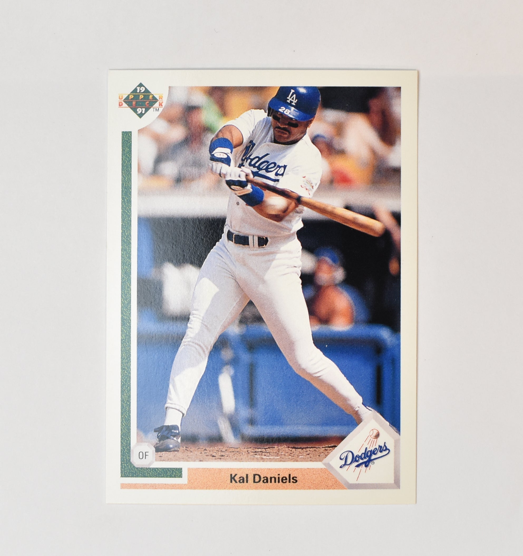 Kal Daniels 166 Upper Deck 1991 Baseball Card Los Angeles Dodgers