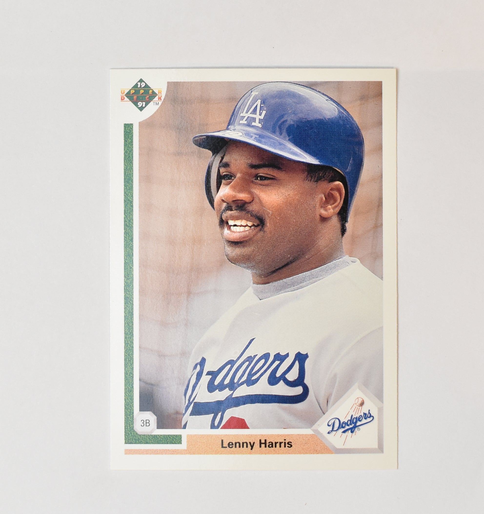 Lenny Harris 239 Upper Deck 1991 Baseball Card Los Angeles Dodgers