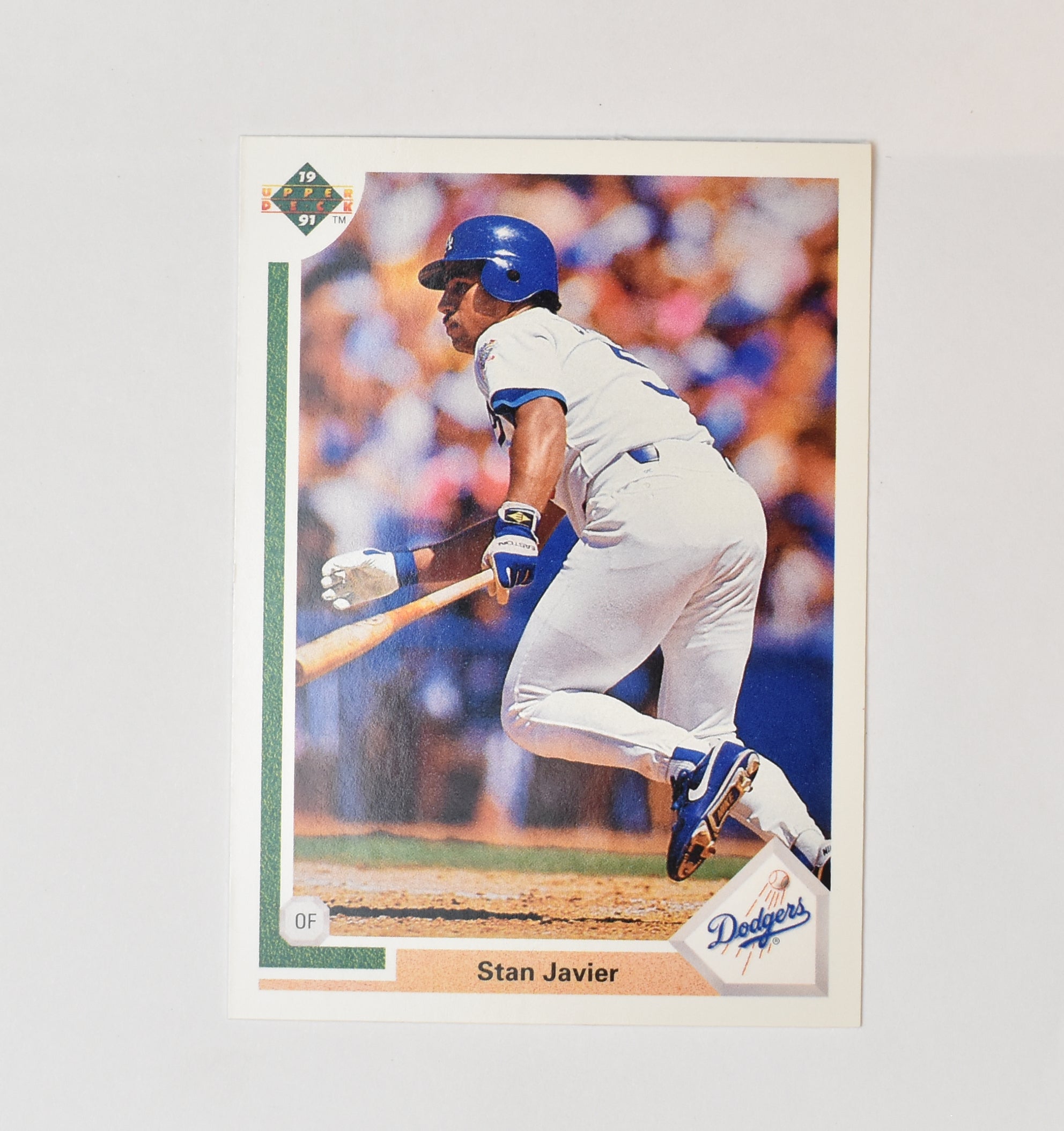 Stan Javier 688 Upper Deck 1991 Baseball Card Los Angeles Dodgers