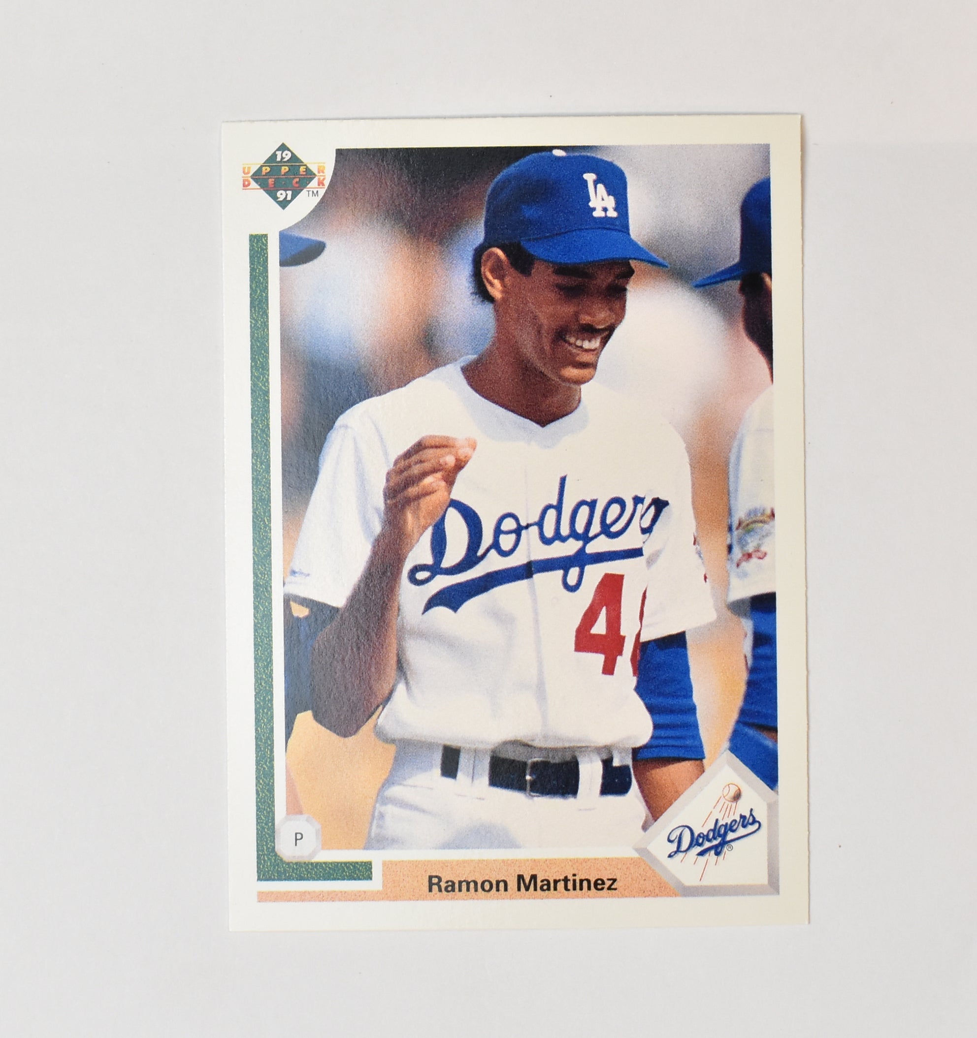 Ramon Martinez 136 Upper Deck 91 Baseball Card Los Angeles Dodgers