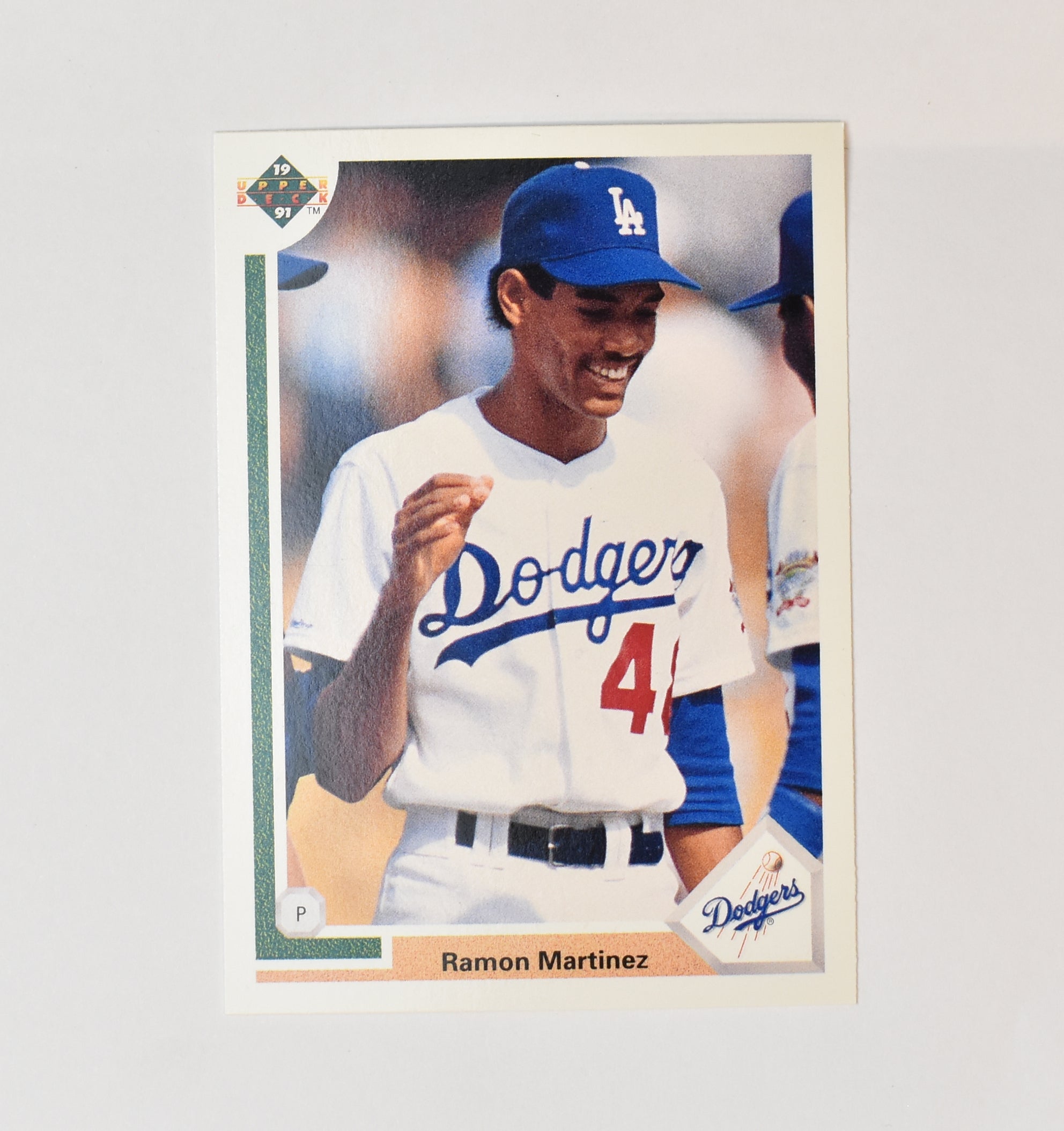 Ramon Martinez 136 Upper Deck 1991 Baseball Card Los Angeles Dodgers