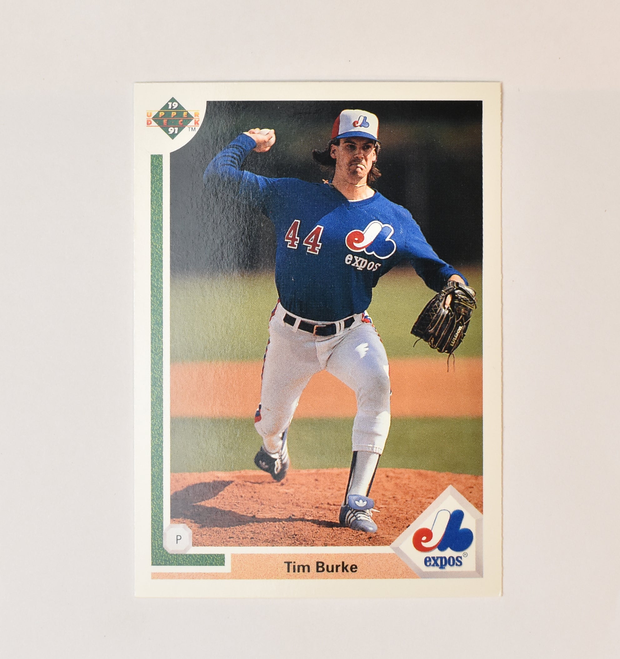 Tim Burke 215 Upper Deck 91 Baseball Card Montreal Expos