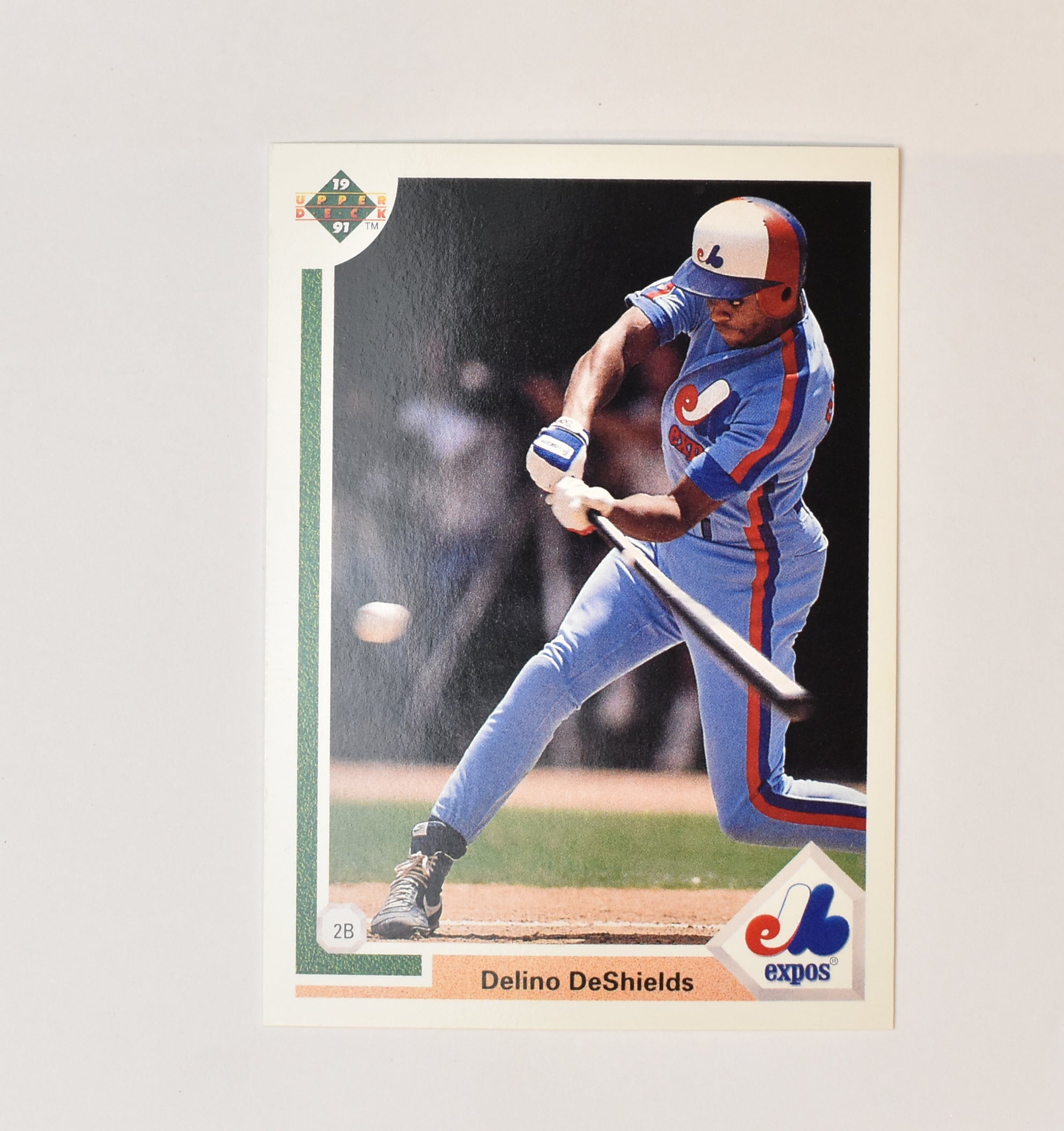 Delino DeShields 364 Upper Deck 1991 Baseball Card Montreal