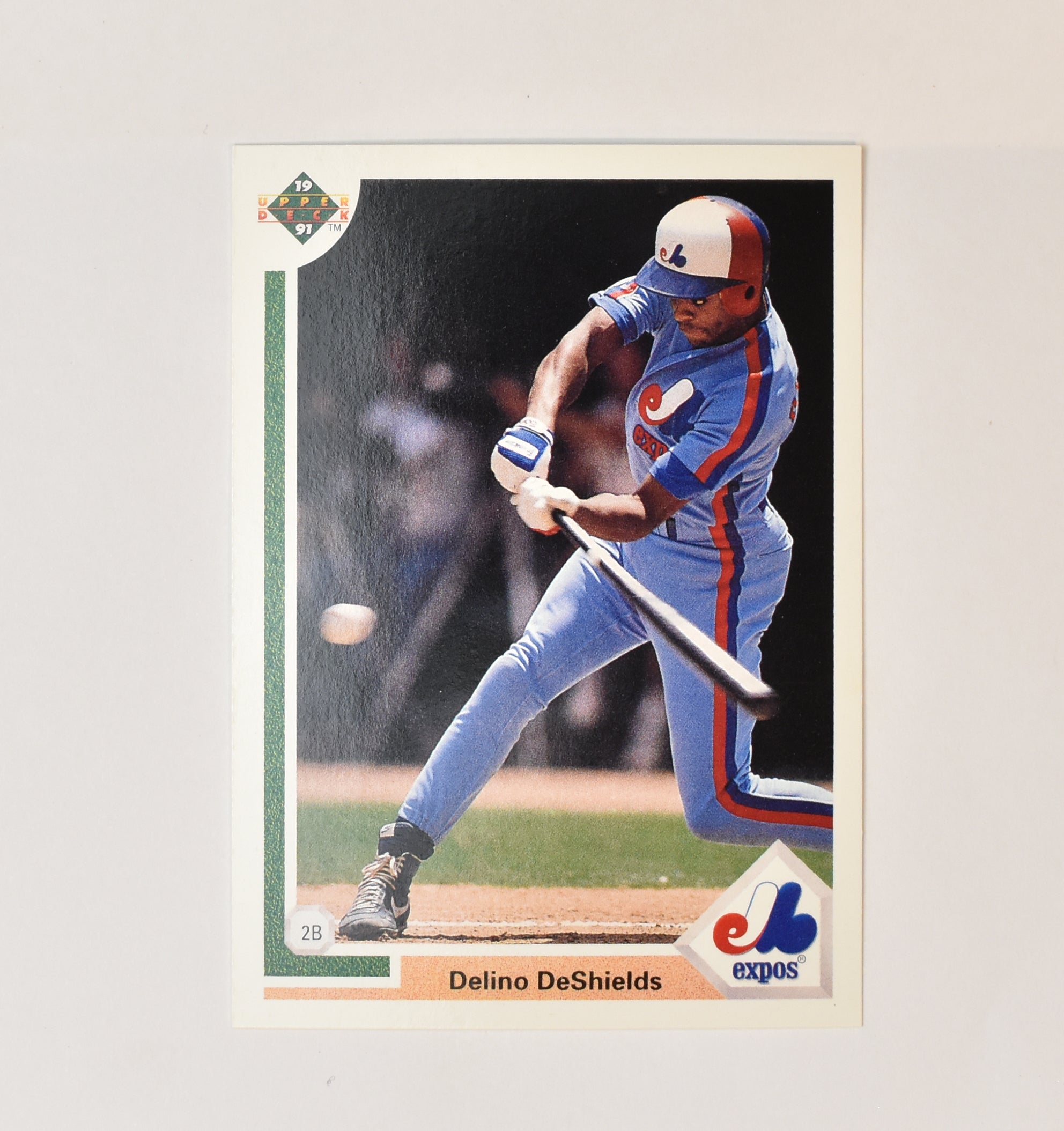 Delino Deshields 364 Upper Deck 1991 Baseball Card Montreal Expos