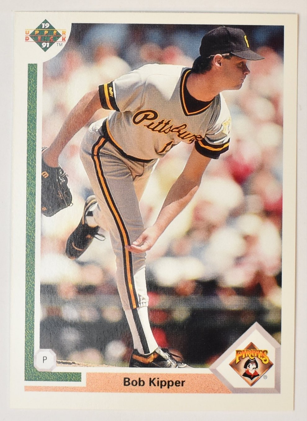Bob Kipper 407 Upper Deck 1991 Baseball Card Pittsburg Pirates