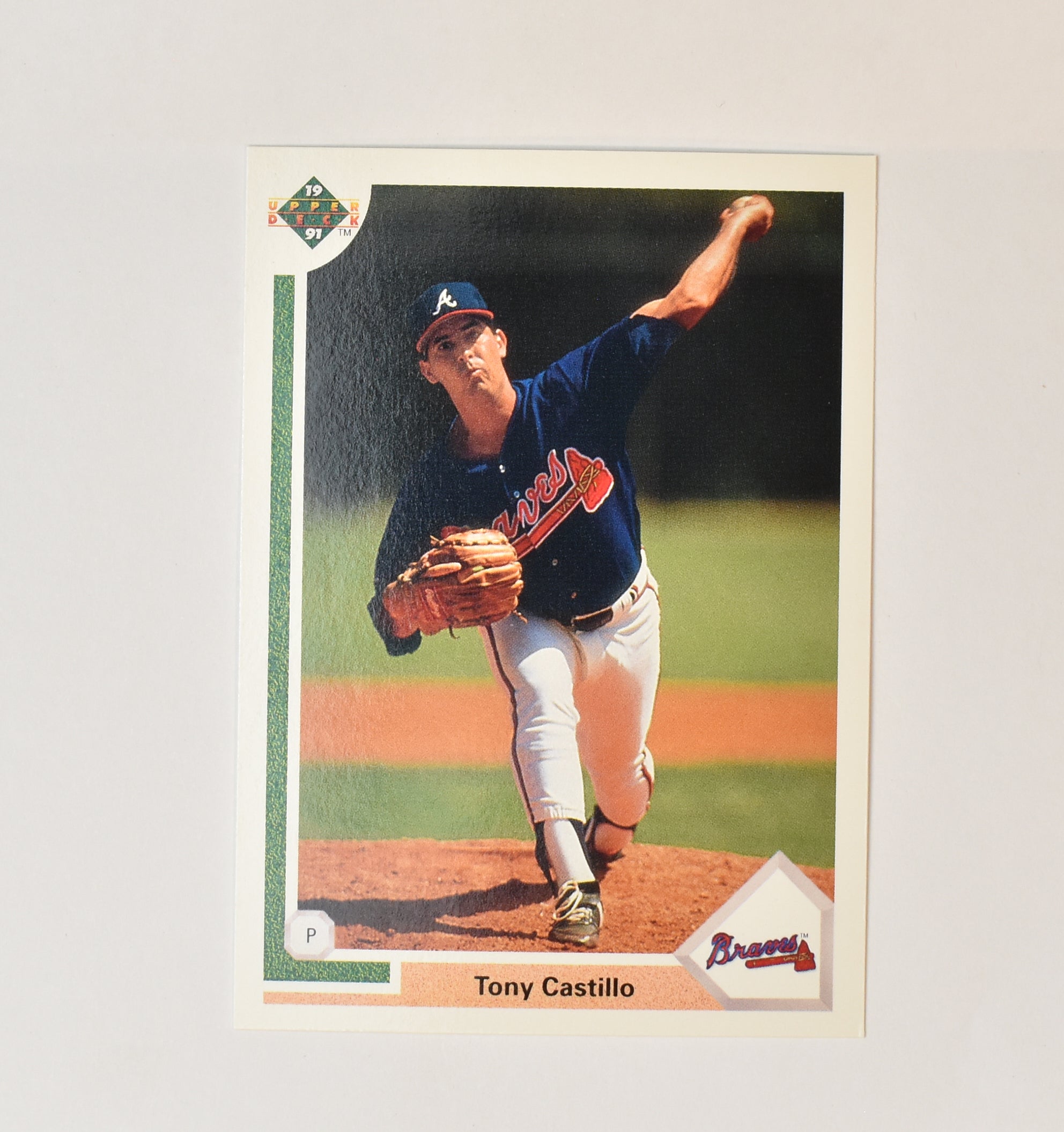 Tony Castillo 458 Upper Deck Baseball Card 91 Atlanta Braves
