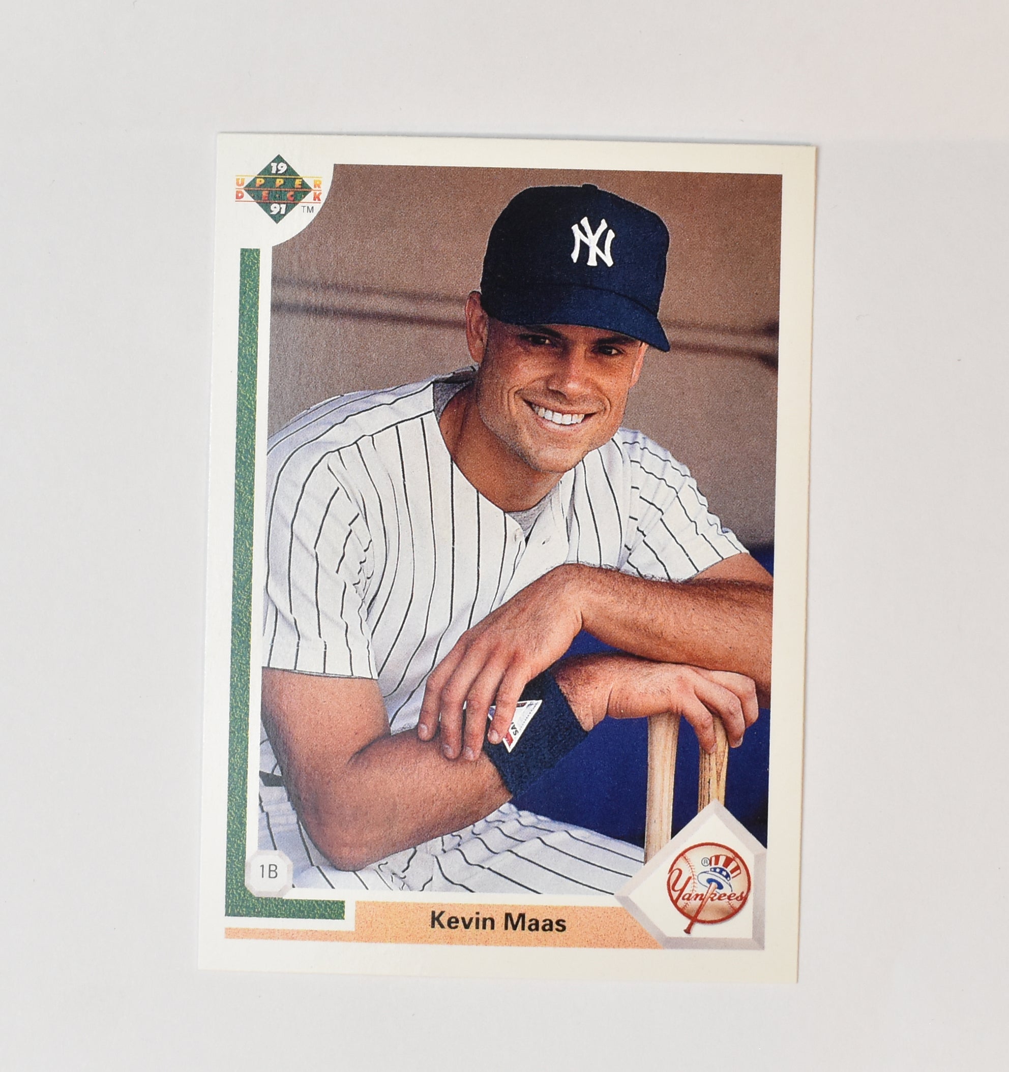 Kevin Maas 375 Upper Deck 1991 Baseball Card New York Yankees