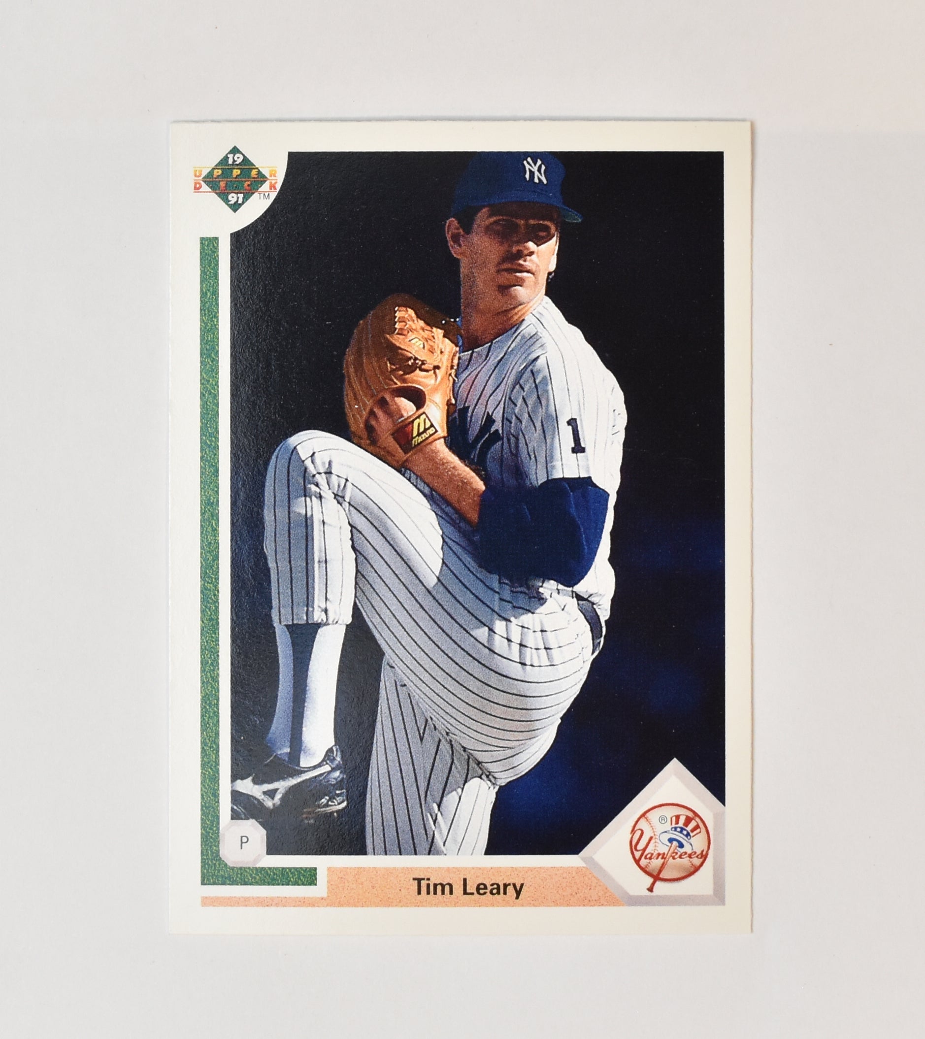 Tim Leary 693 Upper Deck 1991 Baseball Card New York Yankees
