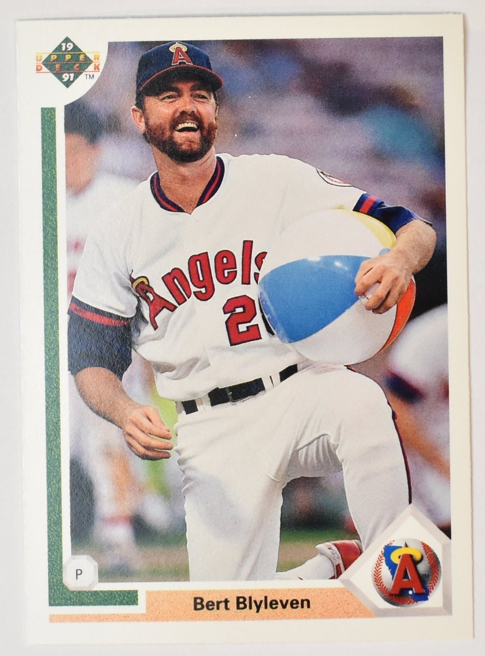 Bert Blyleven 571 Upper Deck 1991 Baseball Card Angels