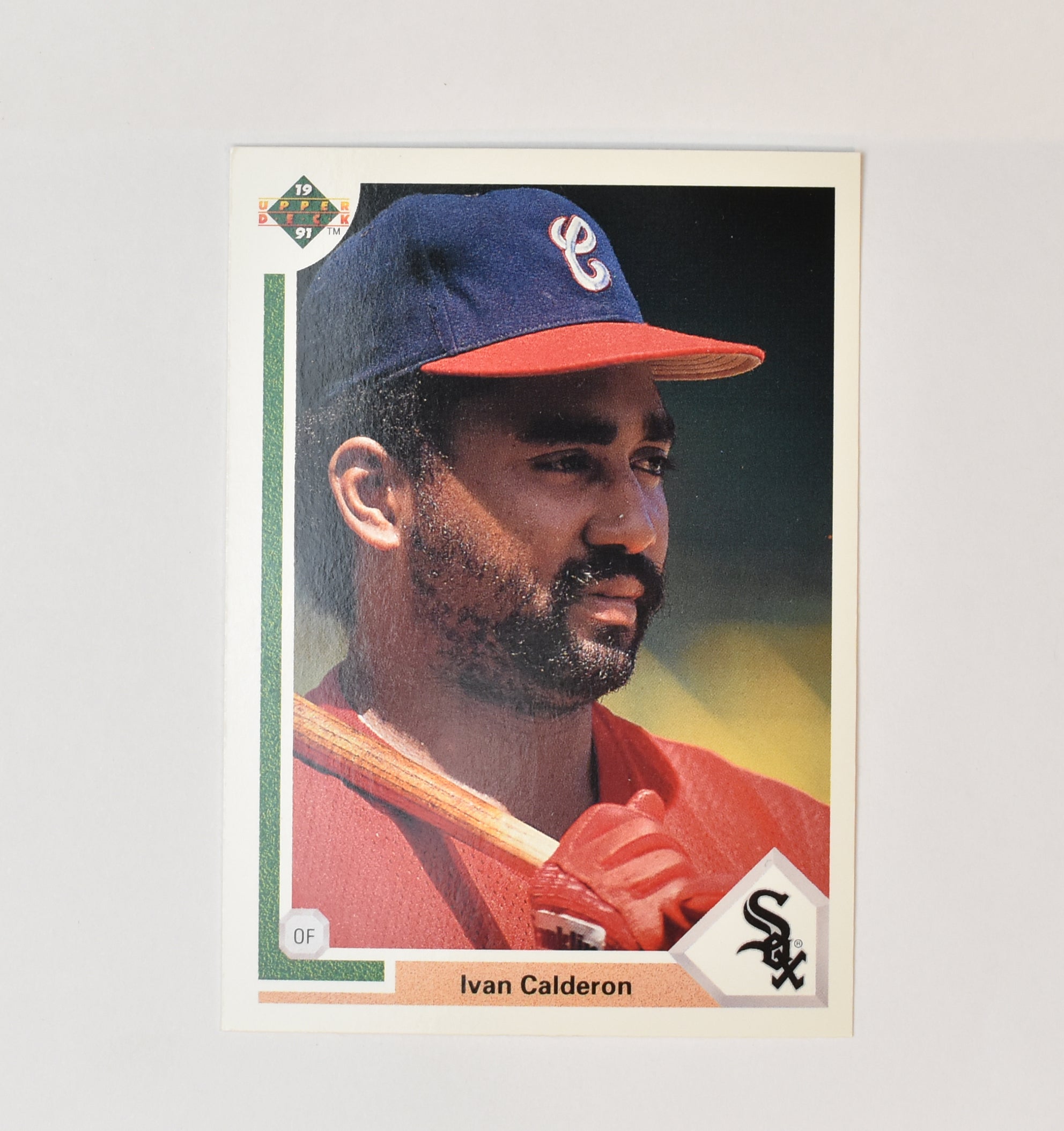 Ivan Calderon 285 Upper Deck 1991 Baseball Card Chicago White Sox