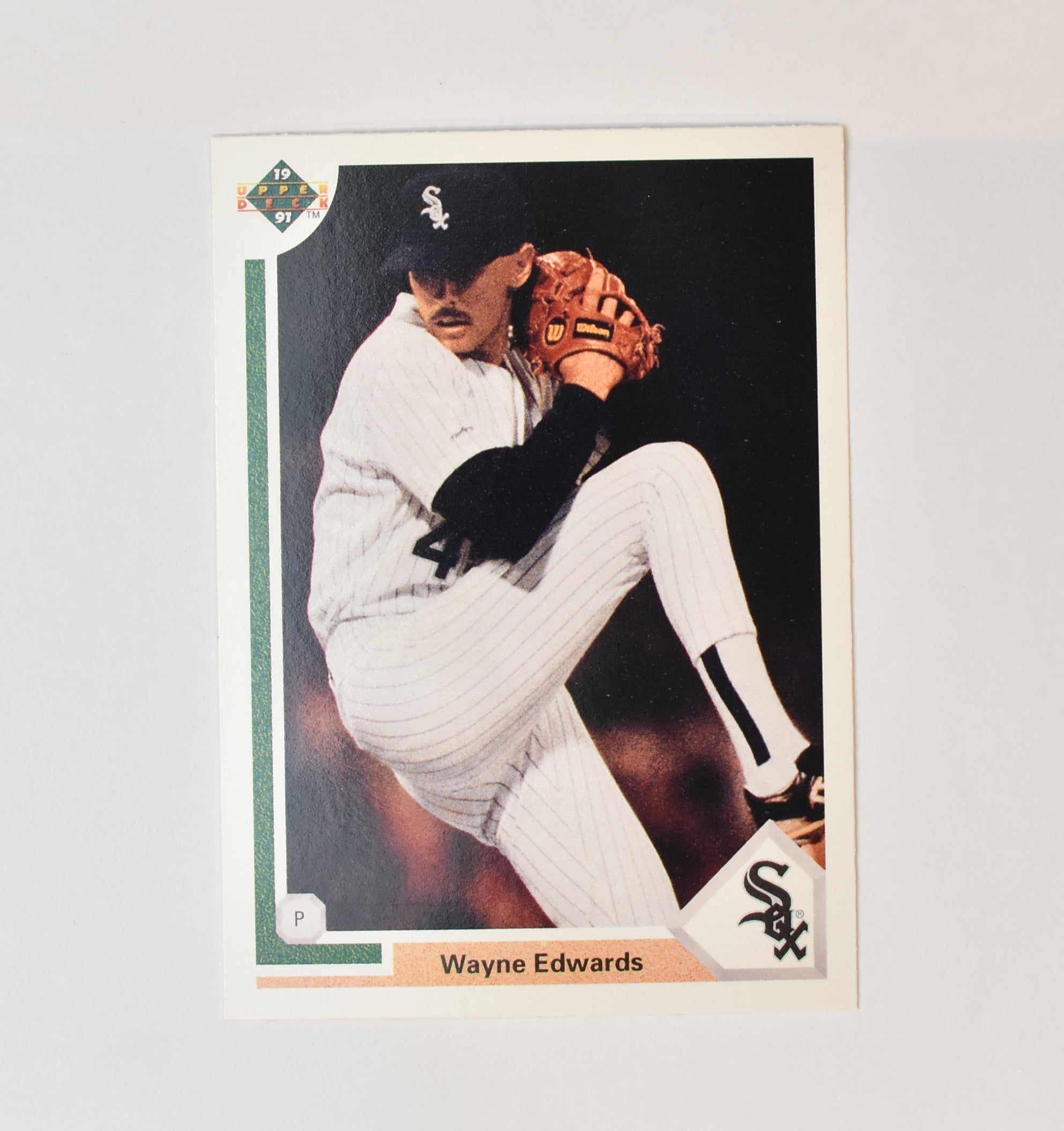 Wayne Edwards 697 Upper Deck 1991 Baseball Card Chicago White Sox