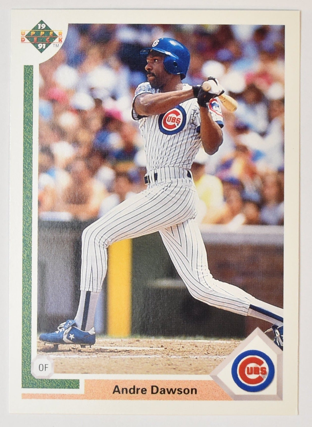 Andre Dawson 454 Upper Deck Baseball Card 1991 Chicago Cubs