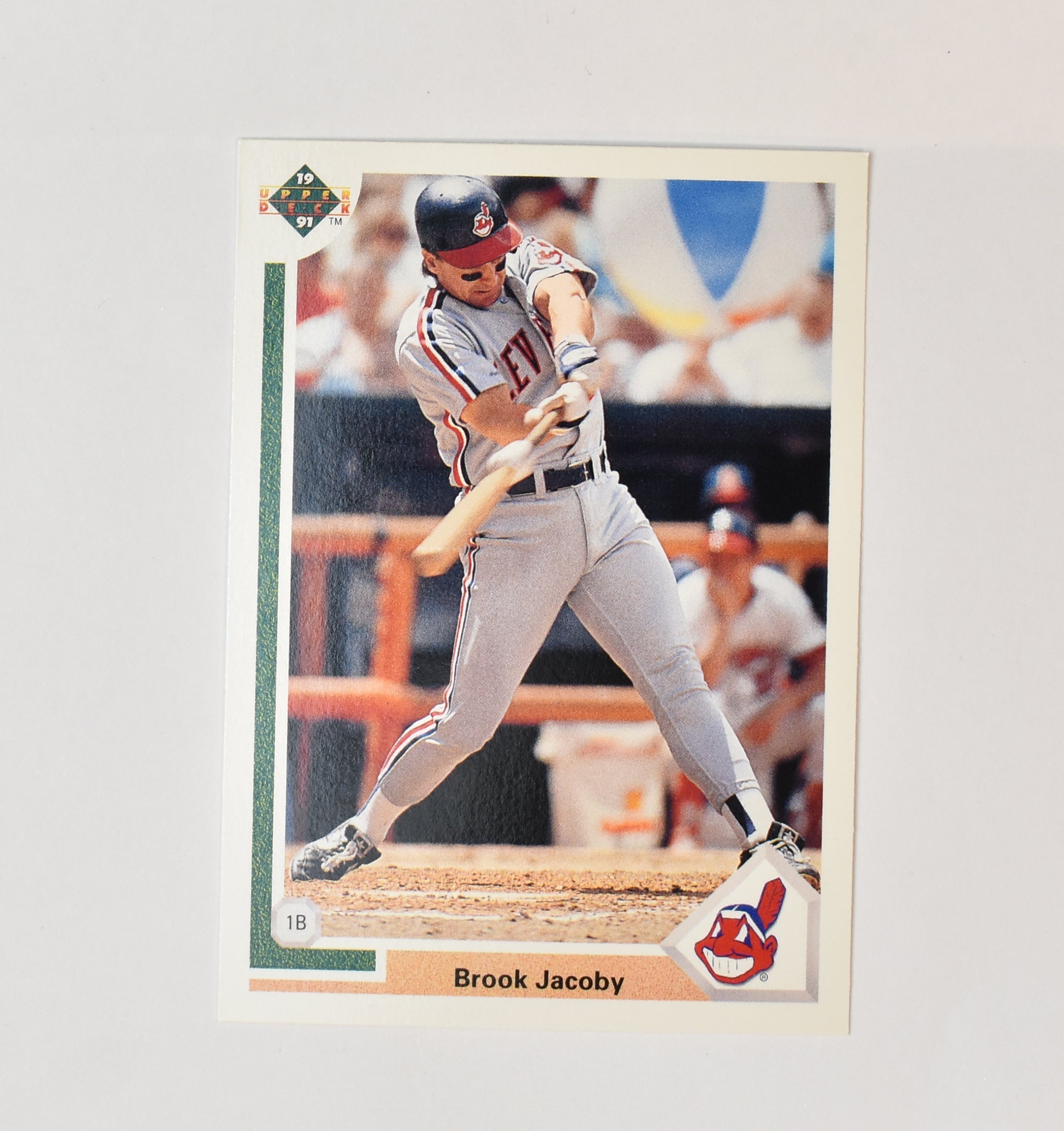 Brook Jacoby 137 Upper Deck 91 Baseball Card Cleveland Indians