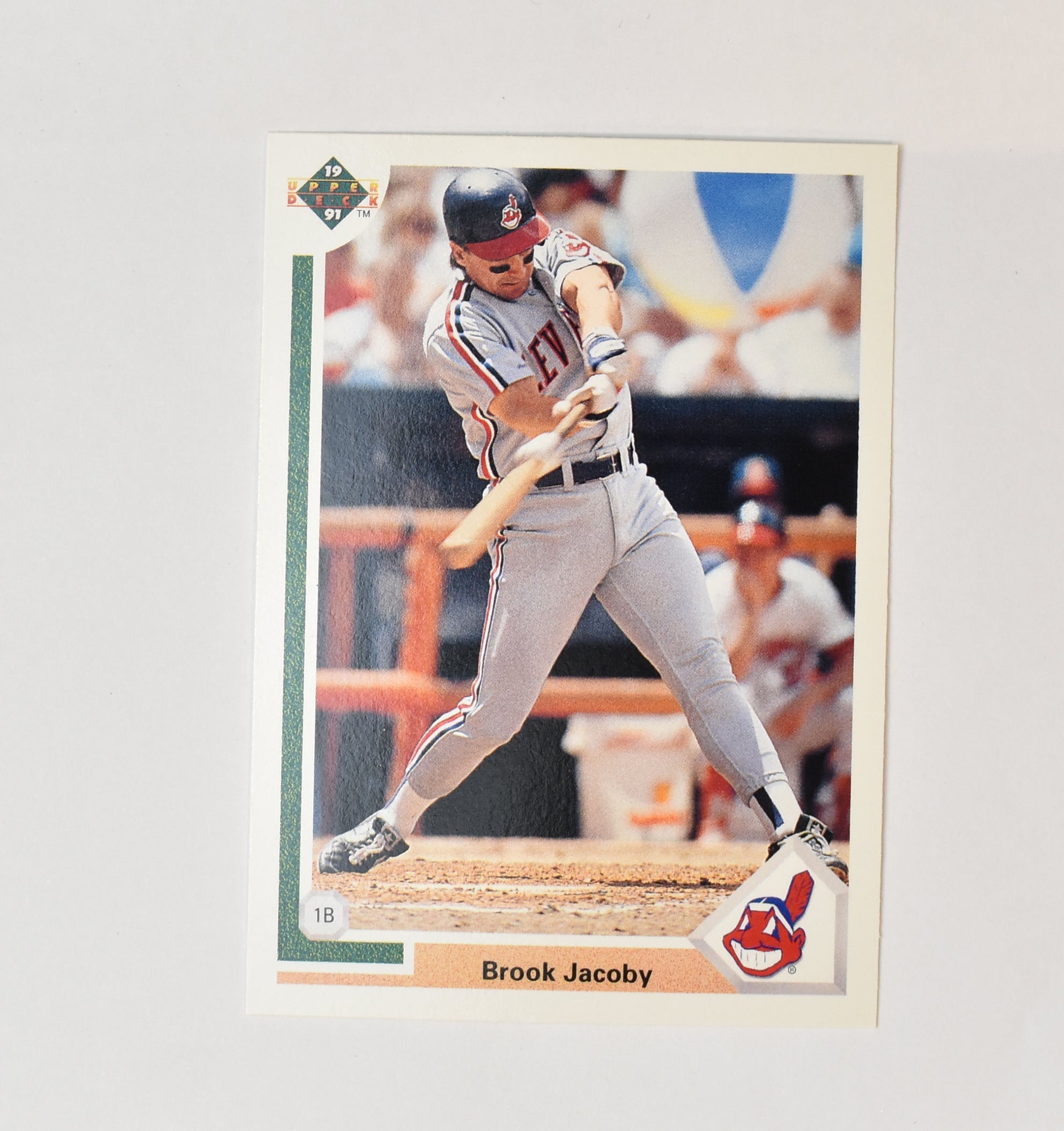 Brook Jacoby 137 Upper Deck 1991 Baseball Card Cleveland Indians