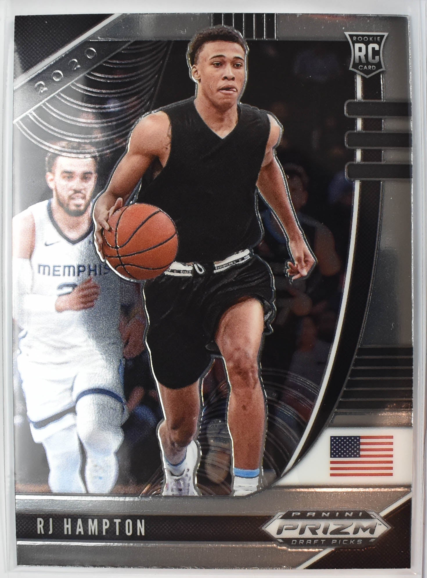 RJ Hampton 13 Rookie Panini Prizm Draft Picks Basketball Card 2020