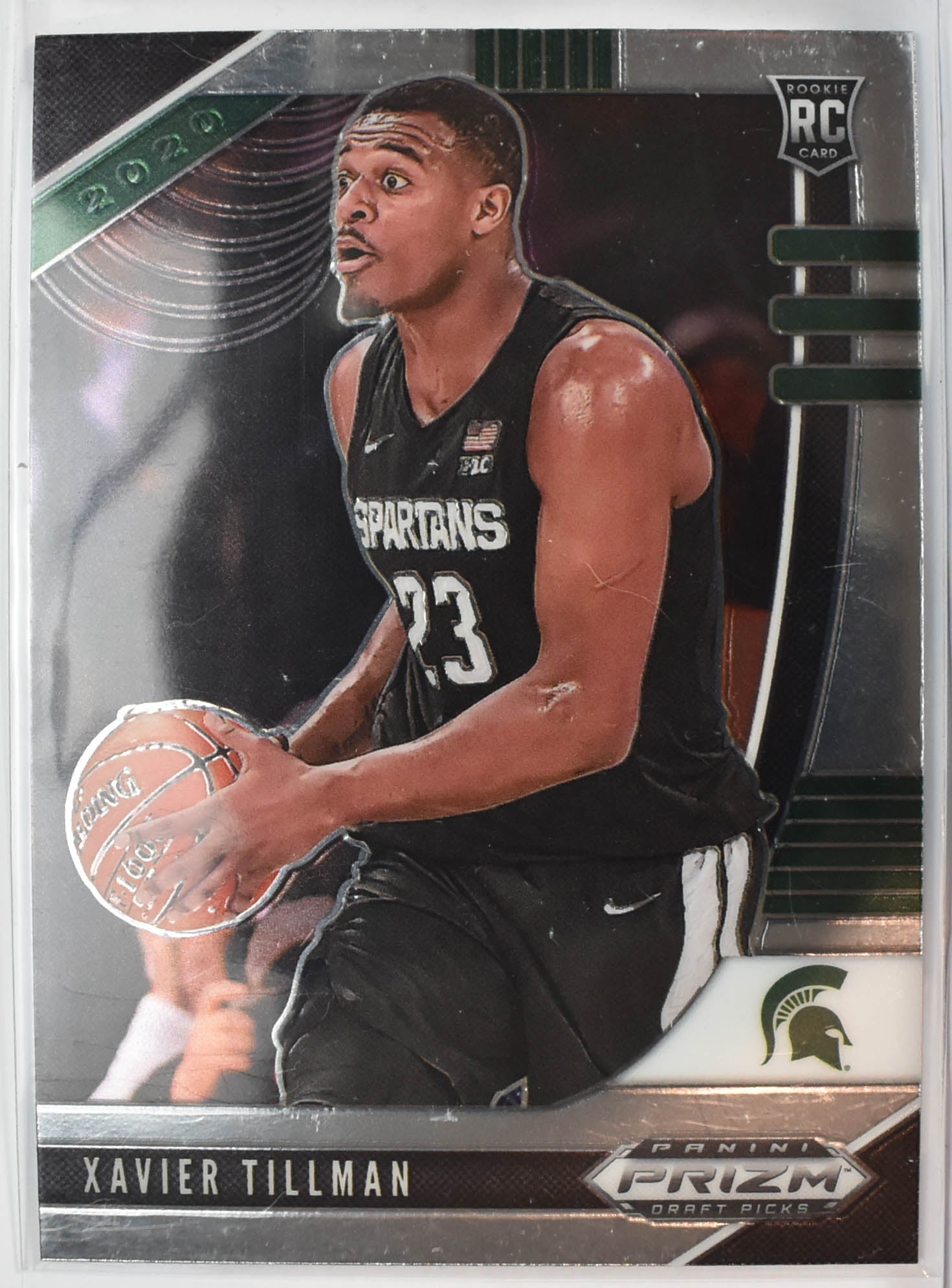 Xavier Tillman 22 Rookie Panini Prizm Draft Picks Basketball Card 2020