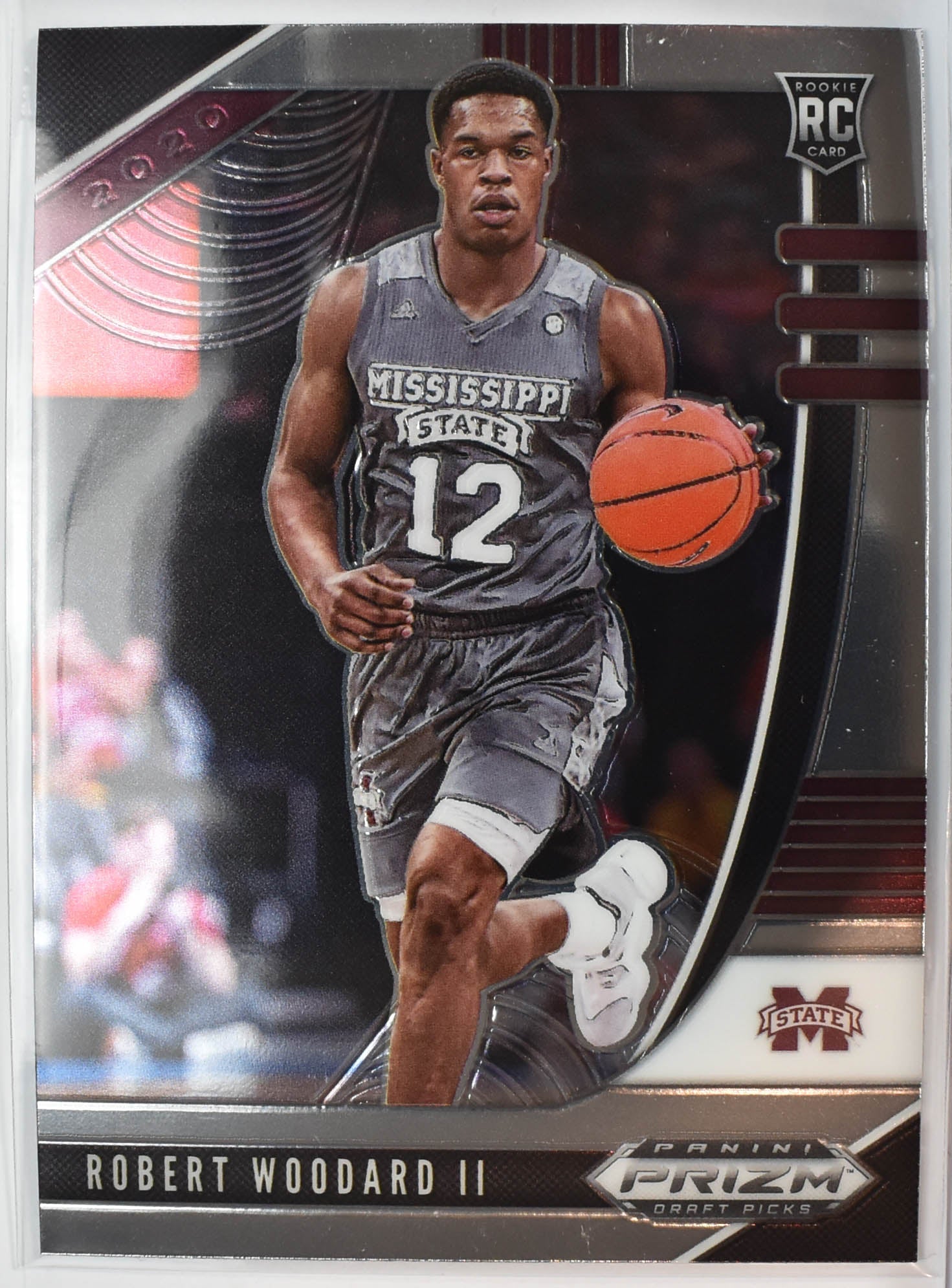 Robert Woodard II 23 Rookie Panini Prizm 2020 Draft Picks