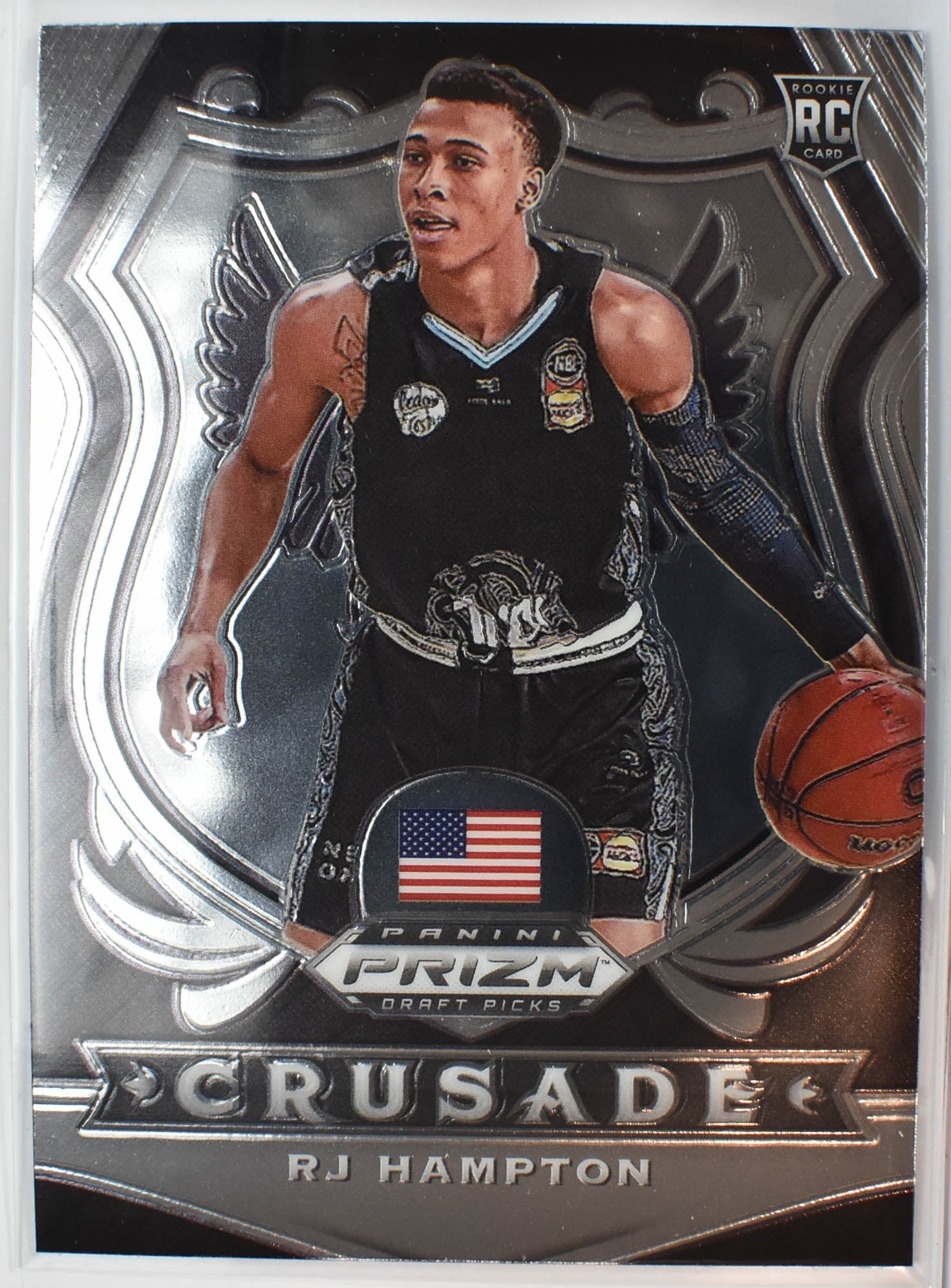 RJ Hampton 93 Crusade Rookie Panini Prizm 2020 Draft Picks