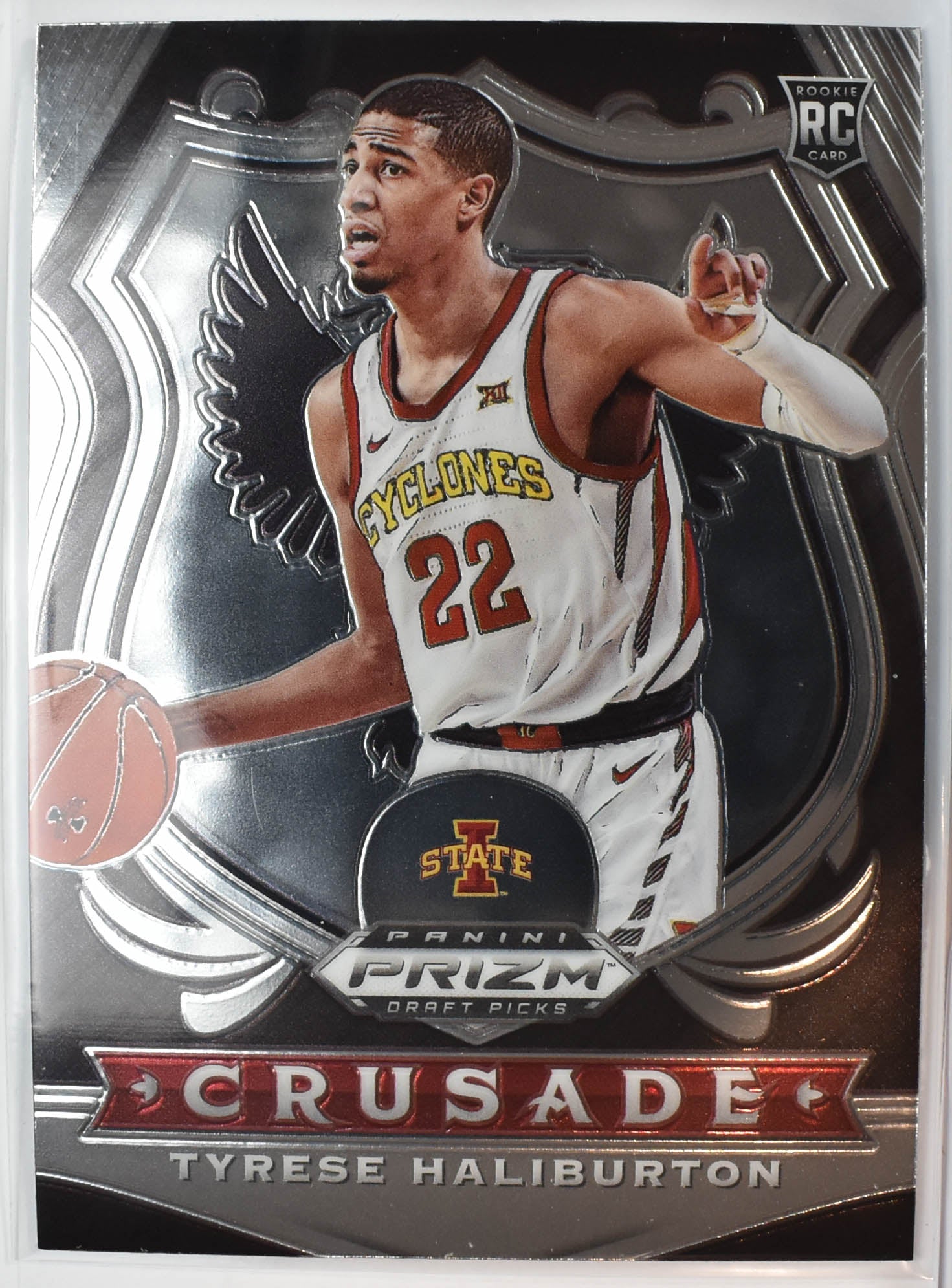 Tyrese Haliburton 90 Crusade Rookie Panini Prizm 2020 Draft Picks