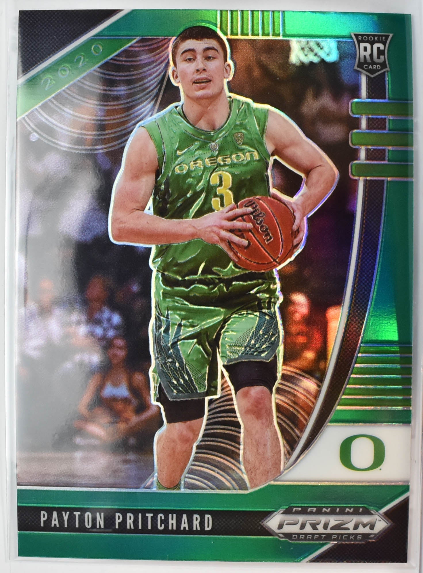 Payton Pritchard 76 RC Panini Prizm Green 2020 Draft Picks