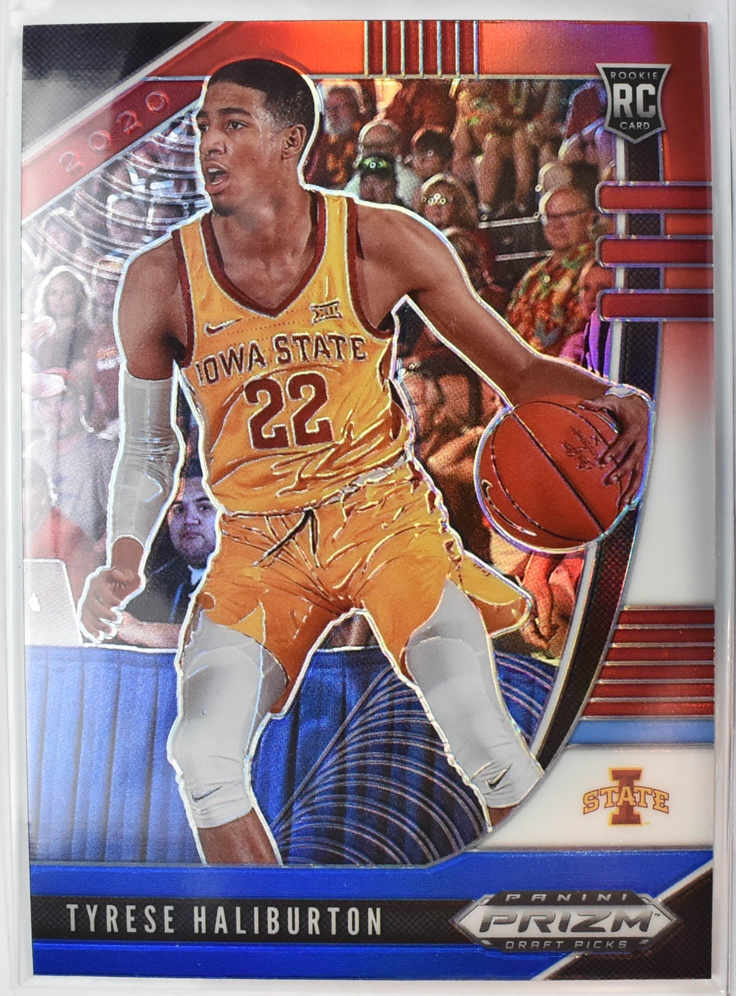 Tyrese Haliburton 50 RC Panini Prizm Red White Blue 2020 Draft Picks