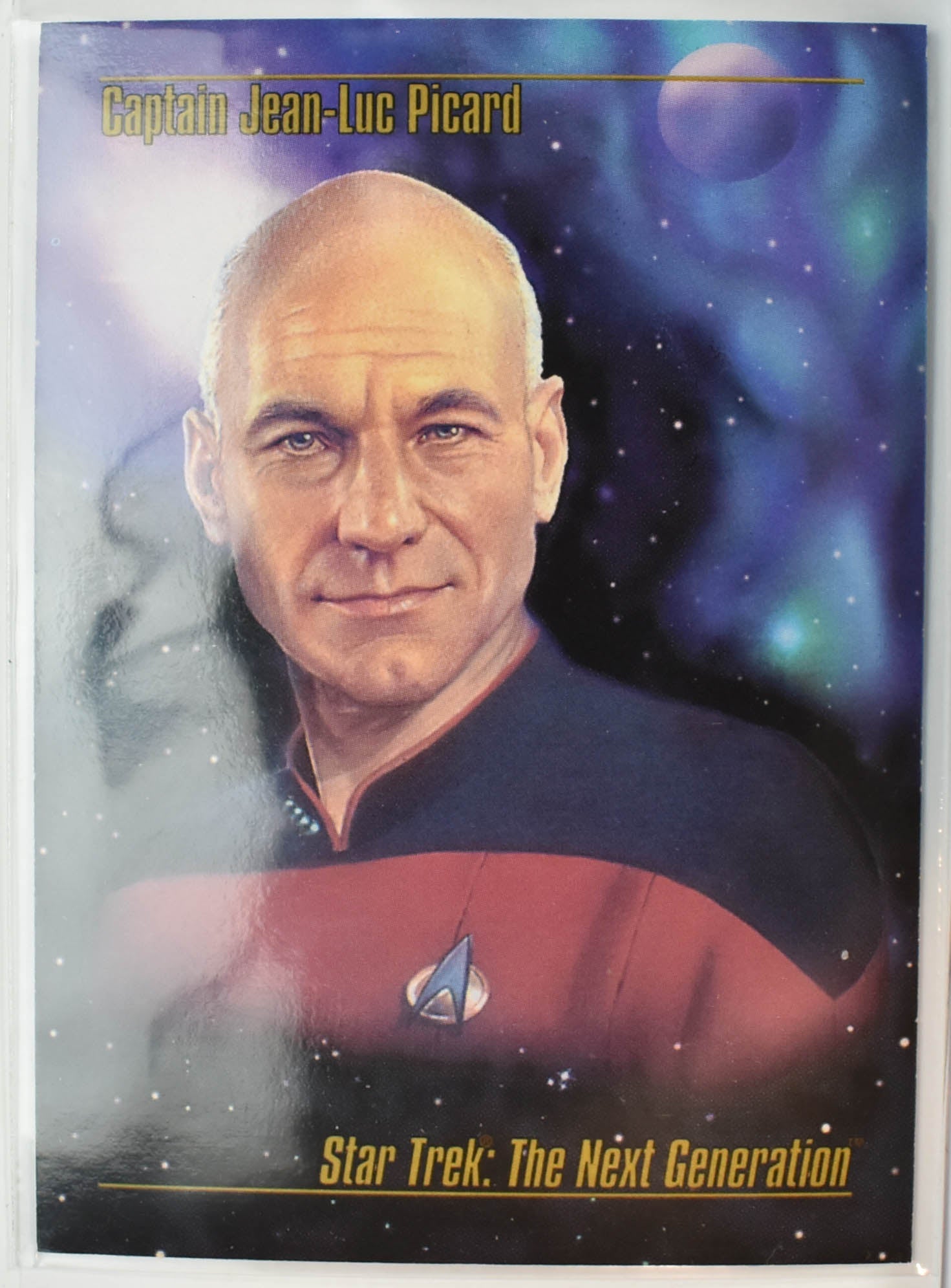 Captain Jean Luc Picard 09 Star Trek Sky Box Master Series 1993