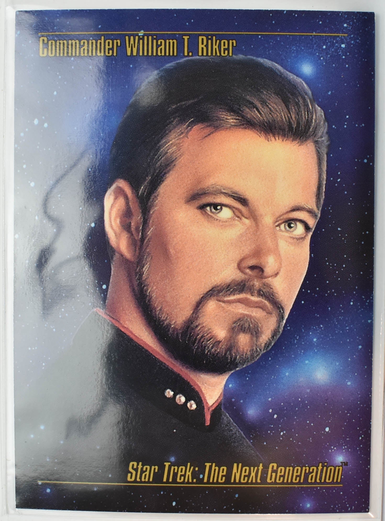 Commander William T Riker 10 Star Trek Sky Box Master Series 1993