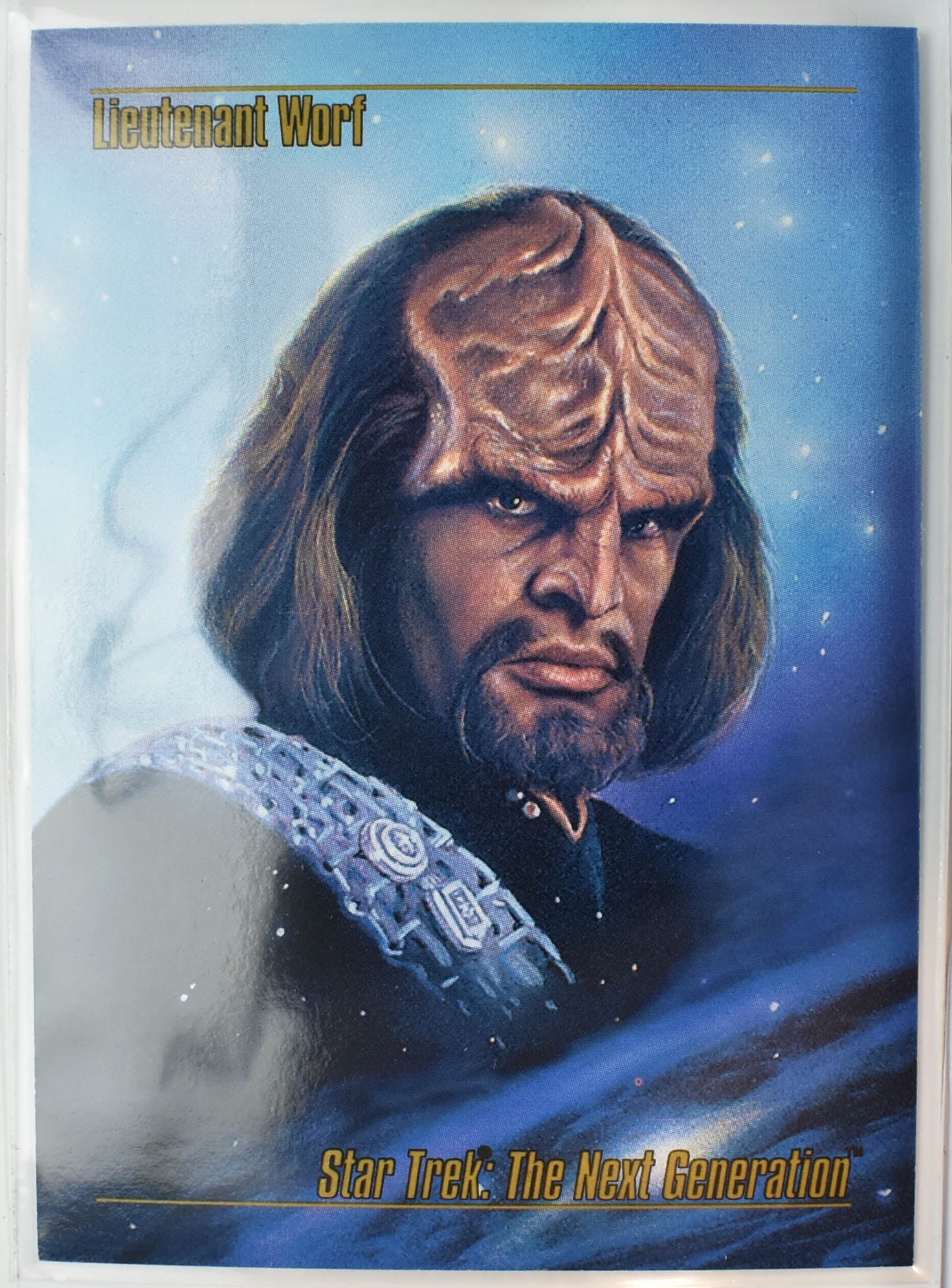 Lieutenant Worf 11 Star Trek Sky Box Master Series 1993