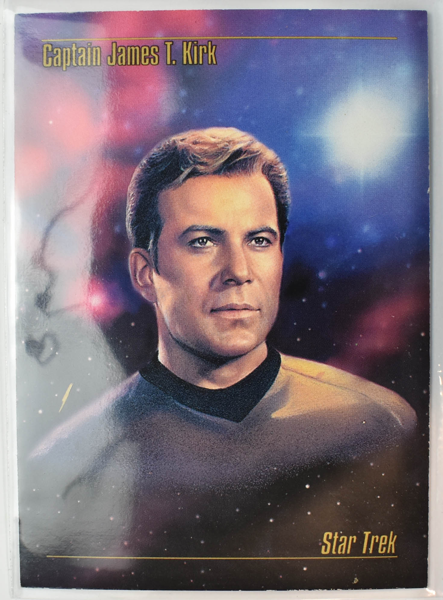 Captain James T Kirk 01 Star Trek Sky Box Master Series 1993