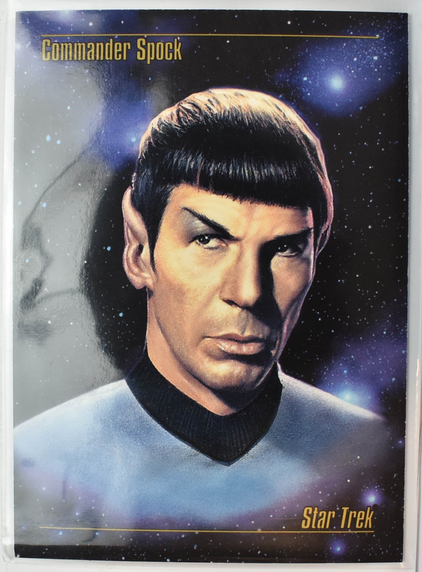 Commander Spock 02 Star Trek Sky Box Master Series 1993