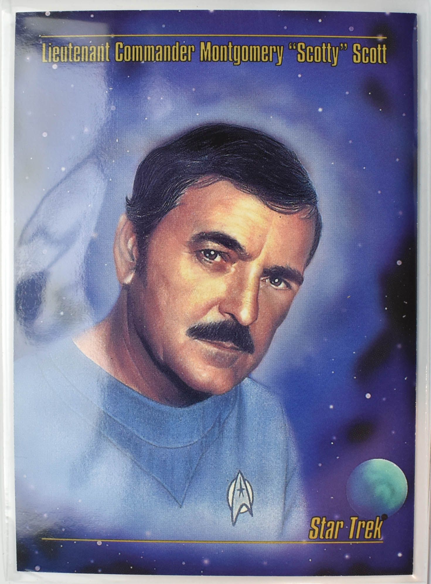 LT Commander Montgomery Scotty Scott 05 Star Trek Sky Box Master Series 1993