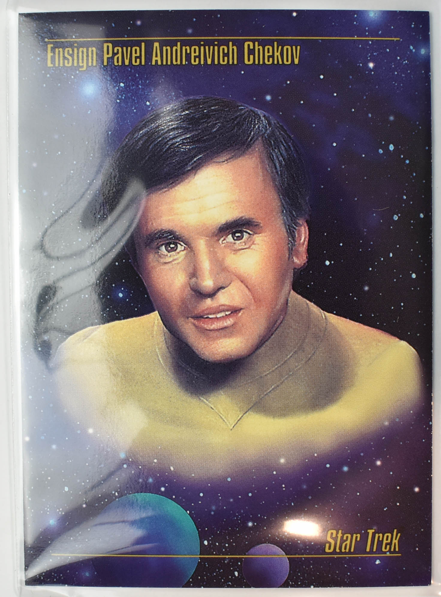 Ensign Pavel Andreivich Chekov 07 Star Trek Sky Box Master Series 1993
