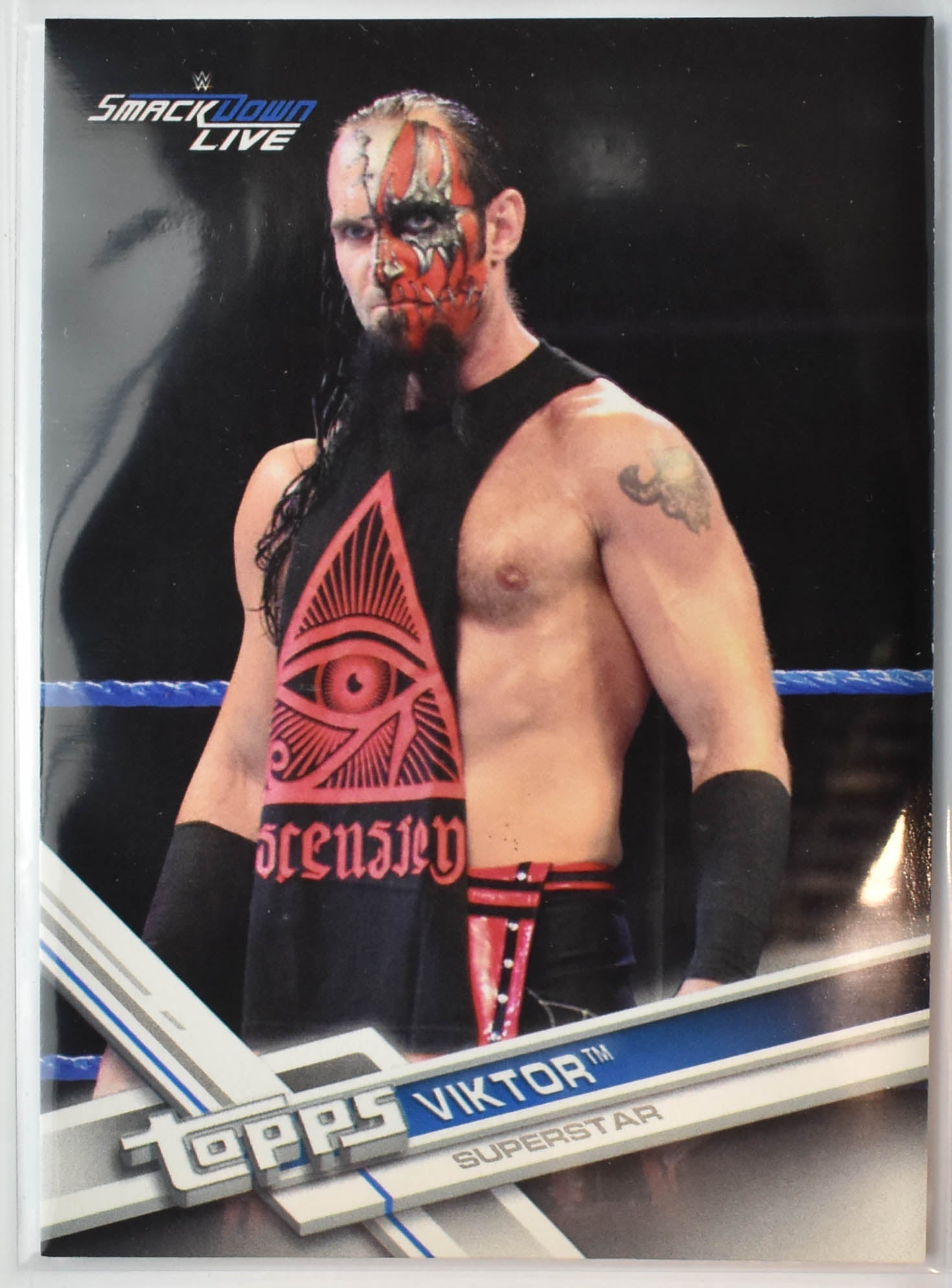 Viktor 163 Smack Down Live Topps WWE Wrestling Card 2017