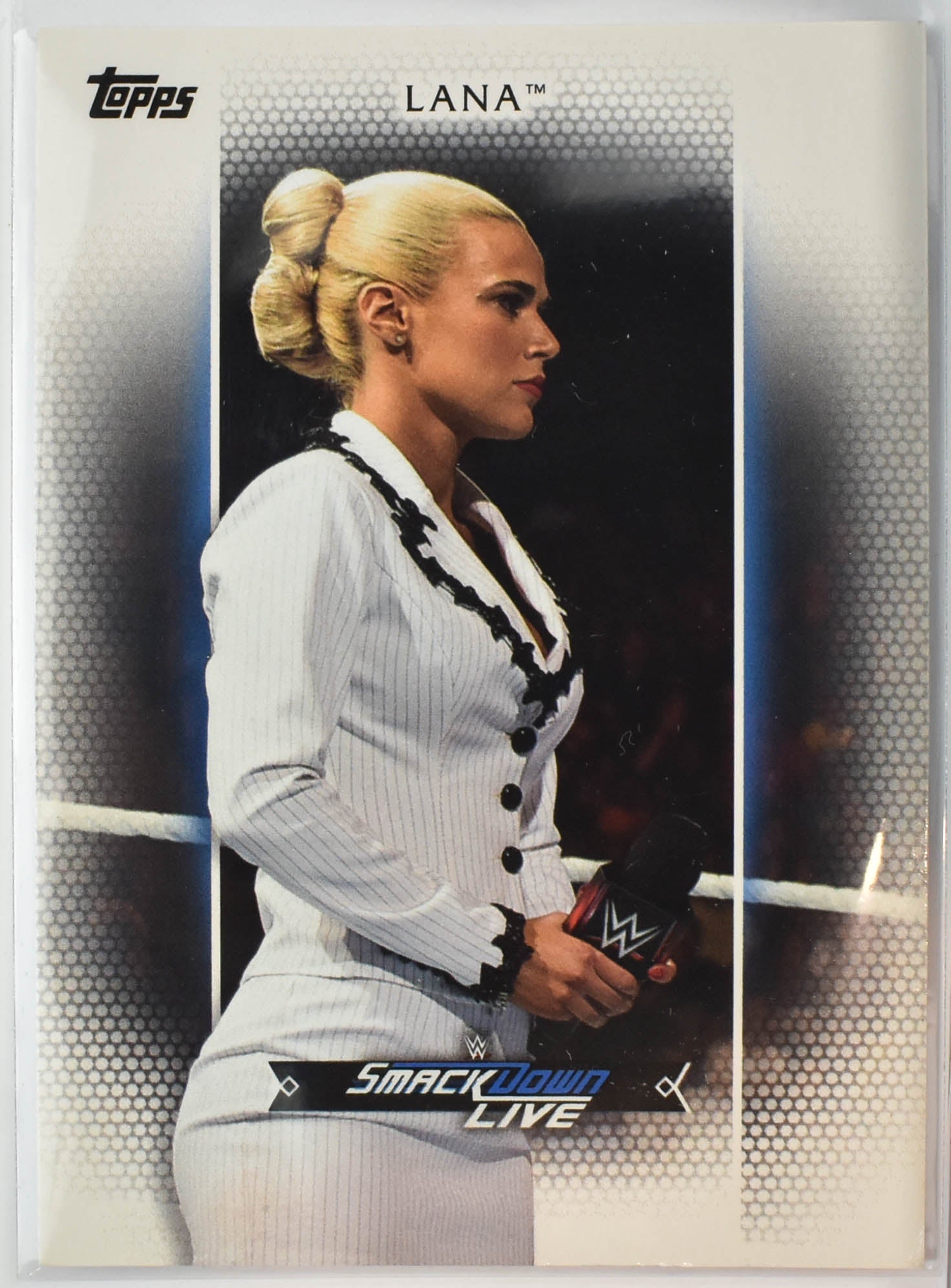 Lana R-31 Topps WWE Wrestling Card 2017 Smackdown Live