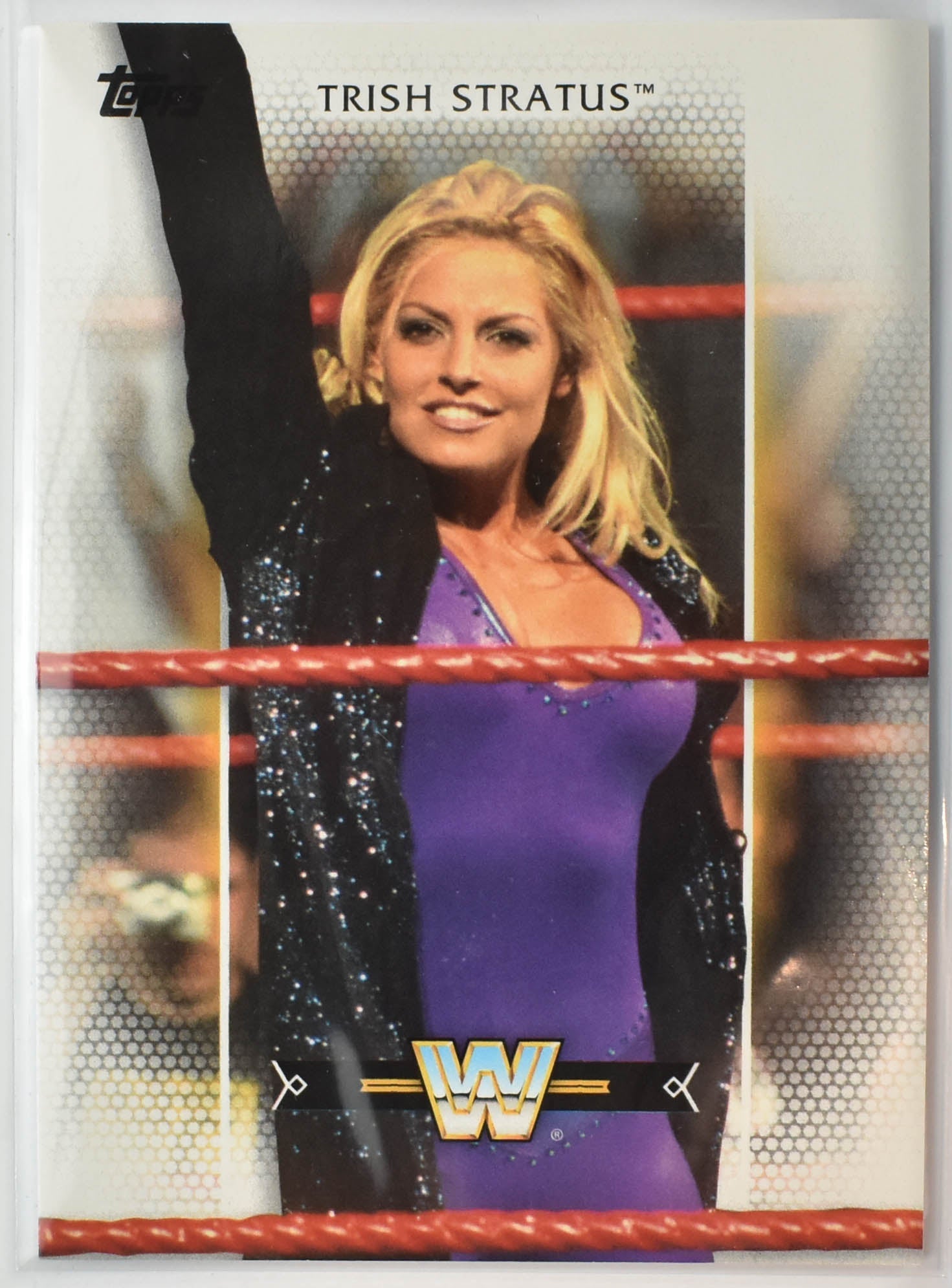 Trish Stratus R-42 Topps WWE Wrestling Card 2017