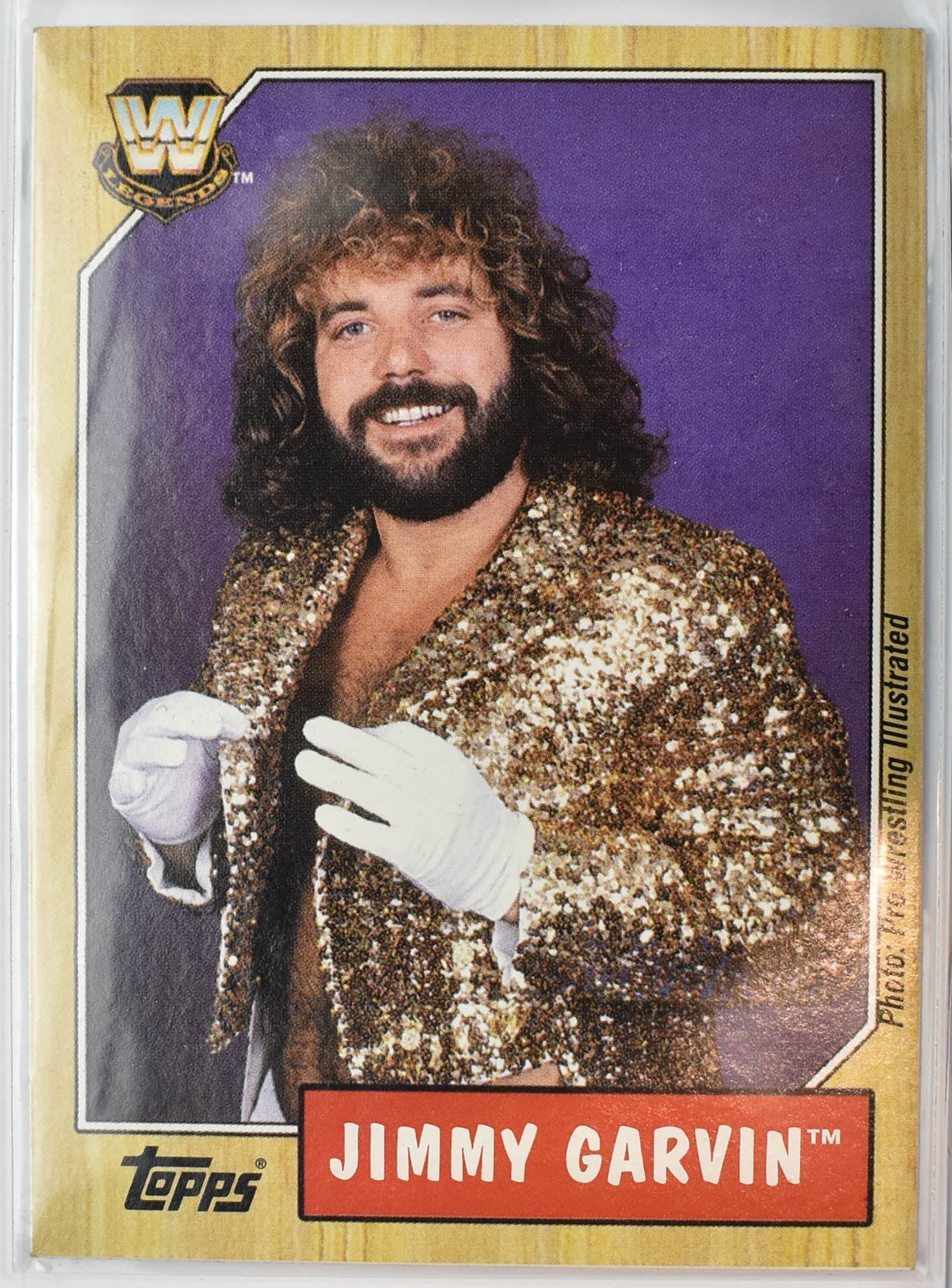 Jimmy Garvin 77 Heritage III WWE Wrestling Card 2007