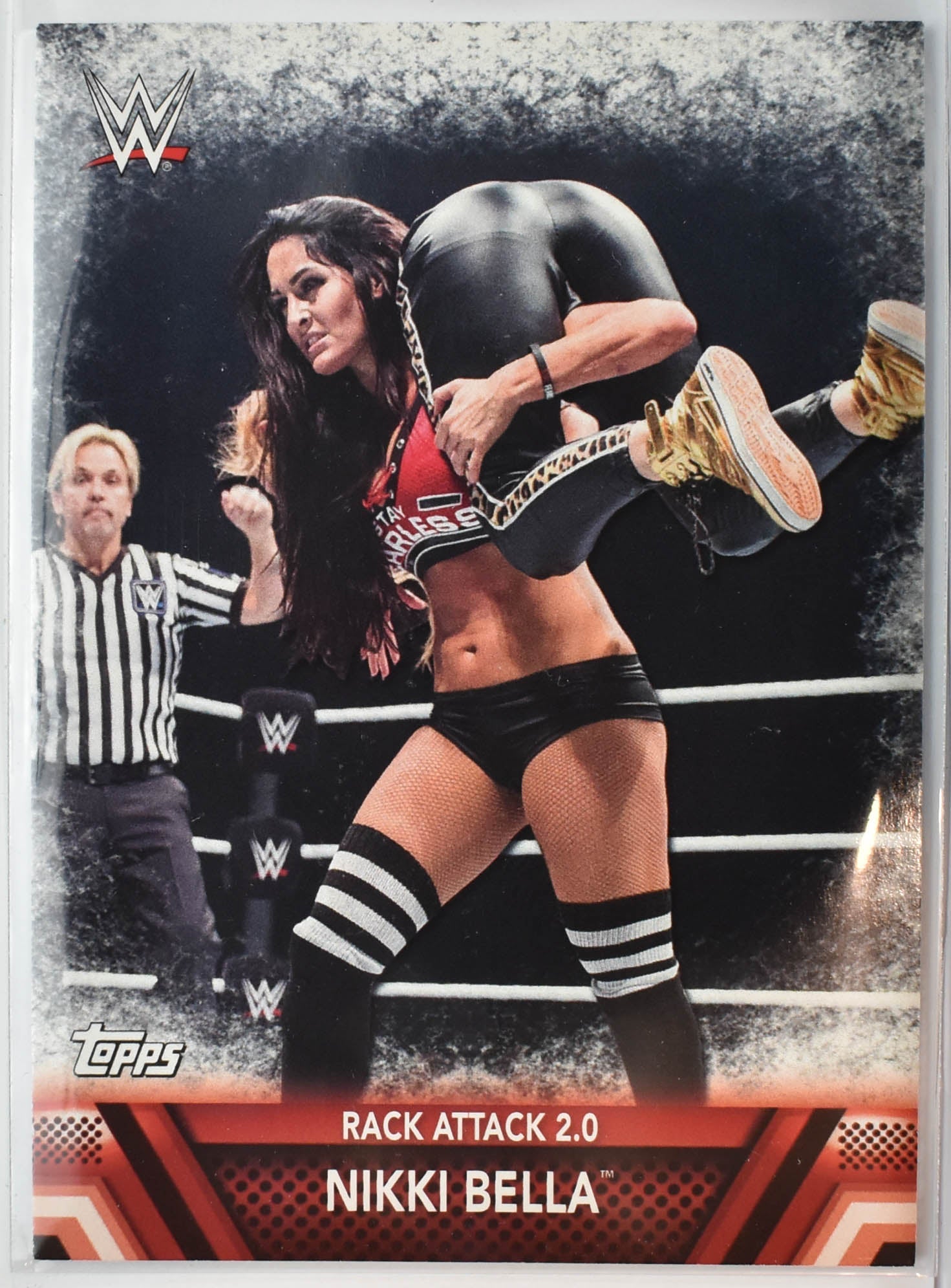 Nikki Bella F-2 Topps WWE Wrestling Card 2017