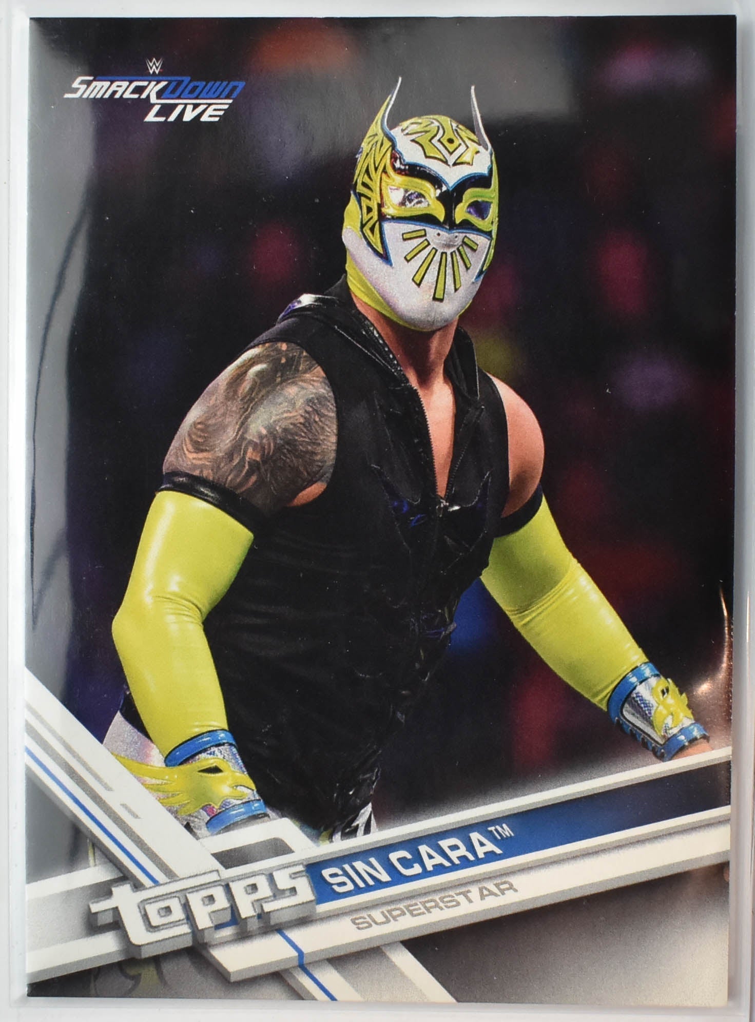 Sin Cara 161 Topps WWE Wrestling Card 2017 SmackDown Live