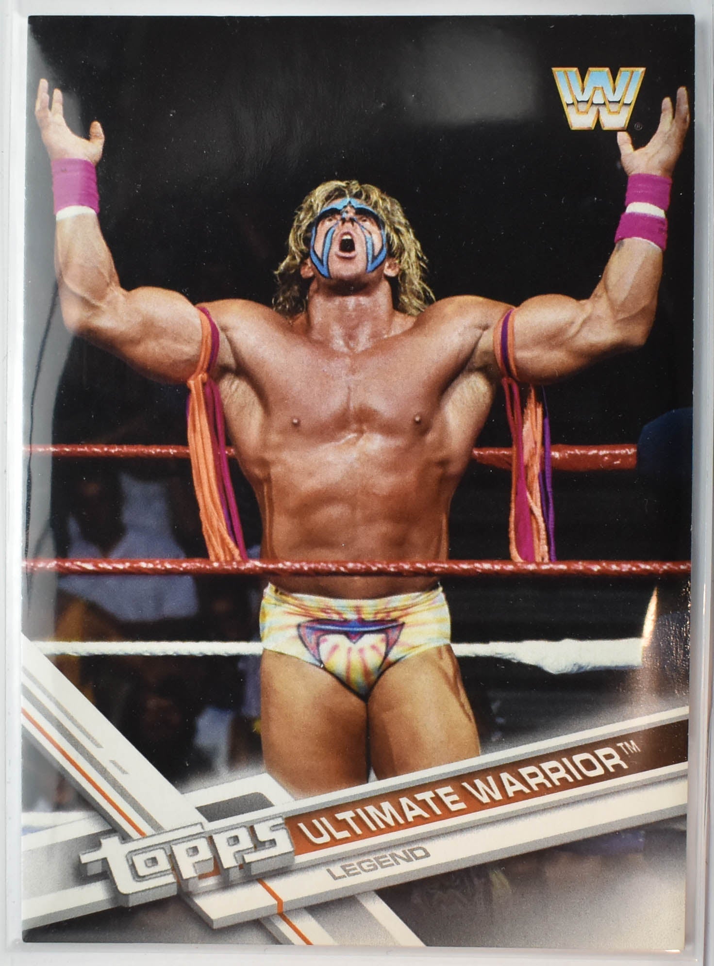 Ultimate Warrior 199 Topps WWE Wrestling Card 2017 Legend